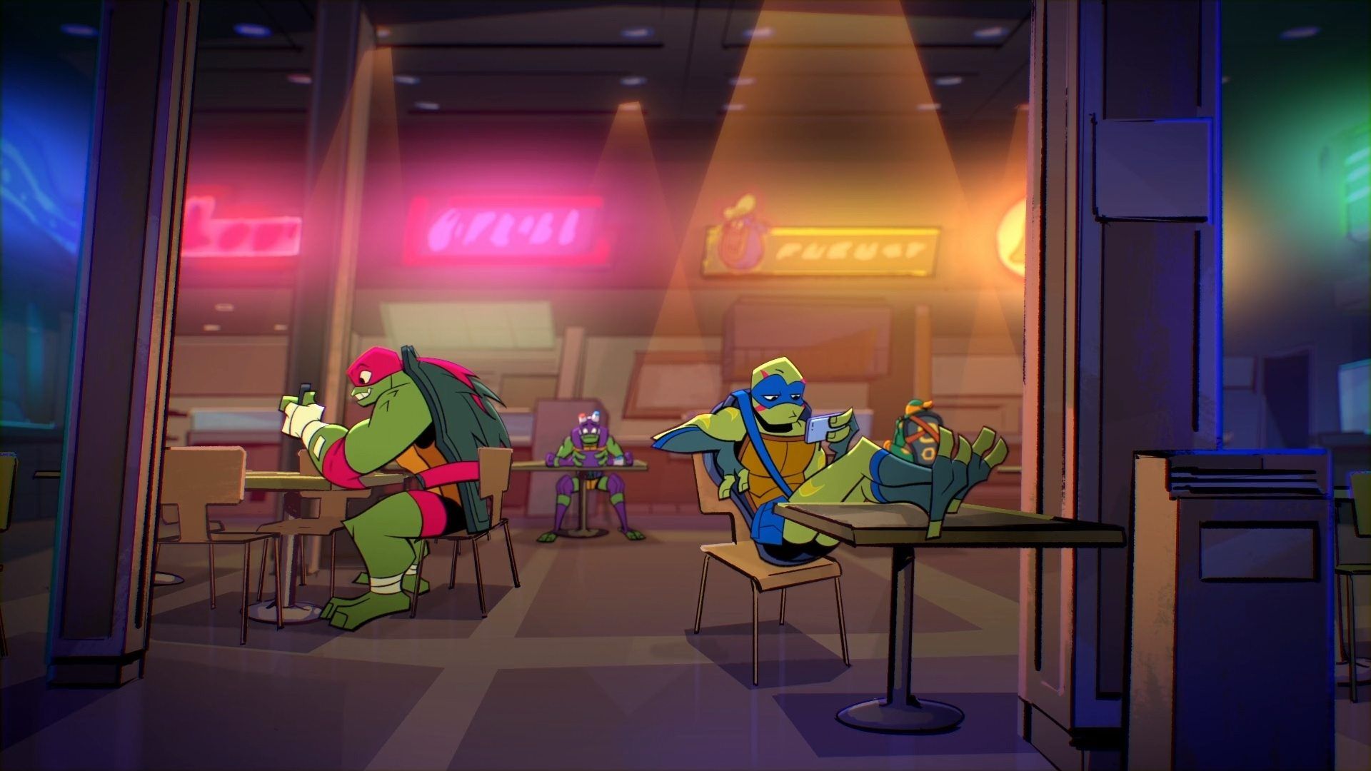 Rise of the Teenage Mutant Ninja Turtles background