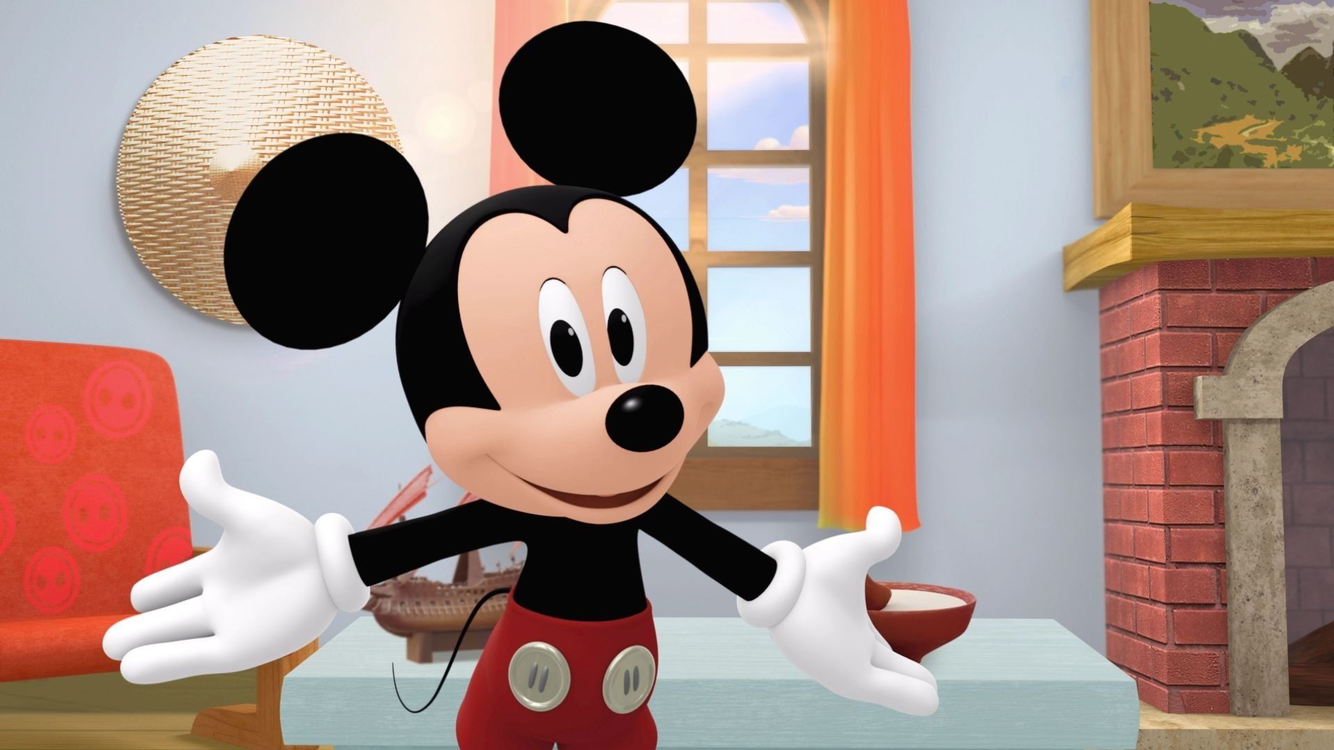 Me & Mickey background