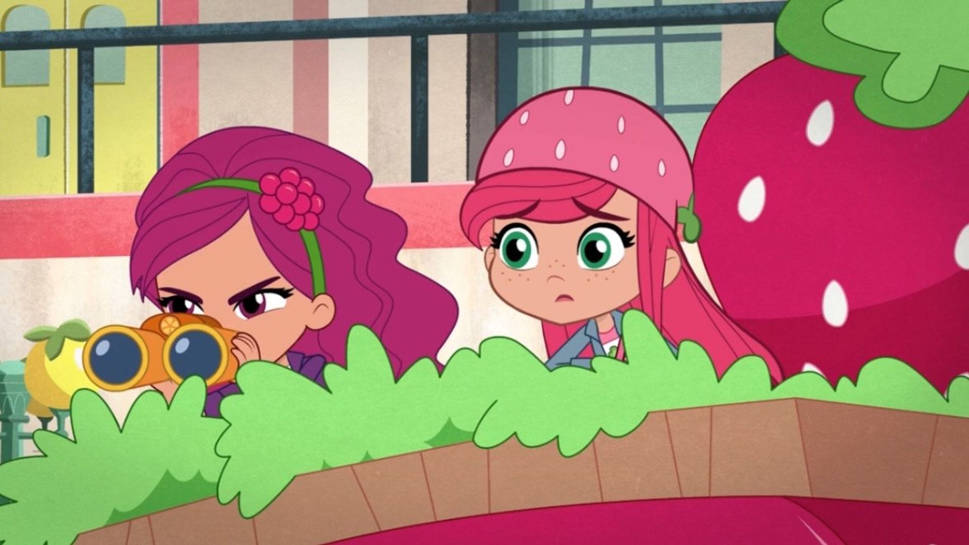 Strawberry Shortcake: Berry in the Big City background