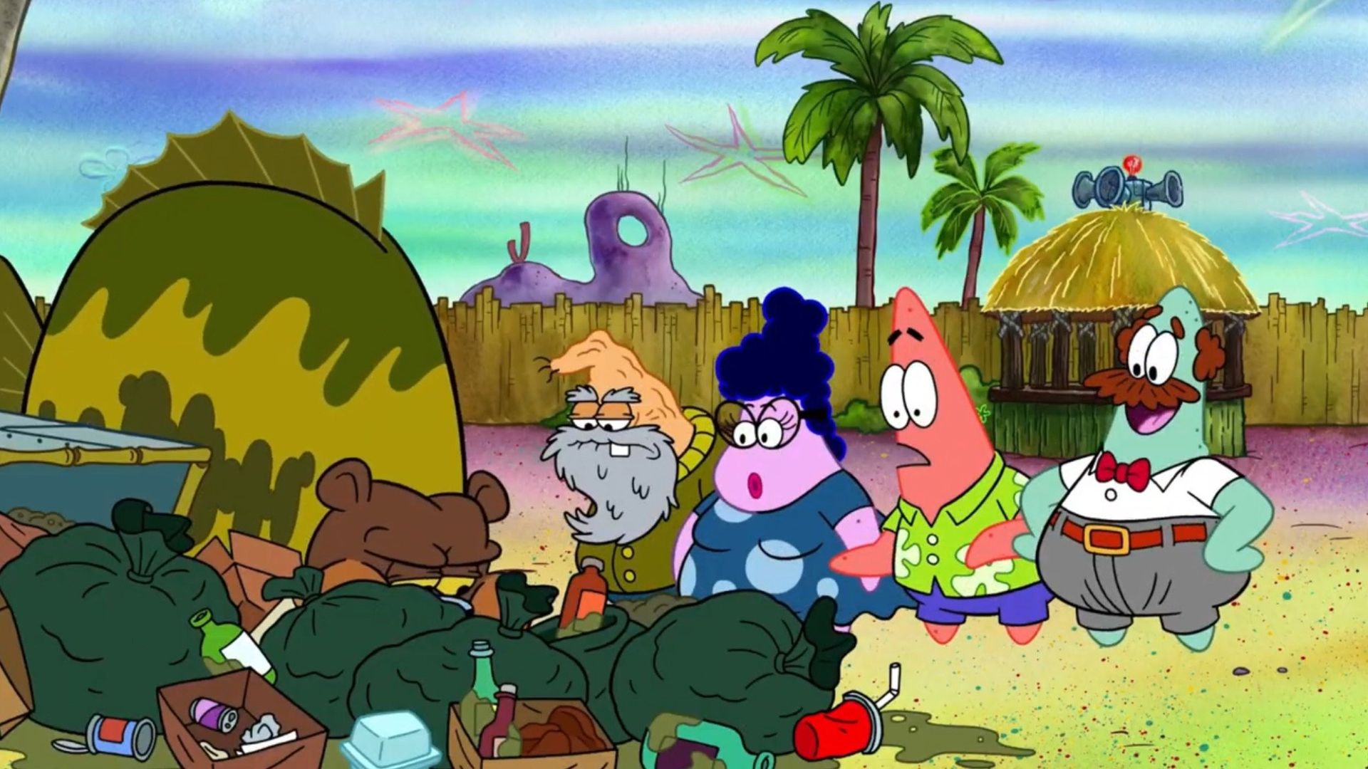 The Patrick Star Show background