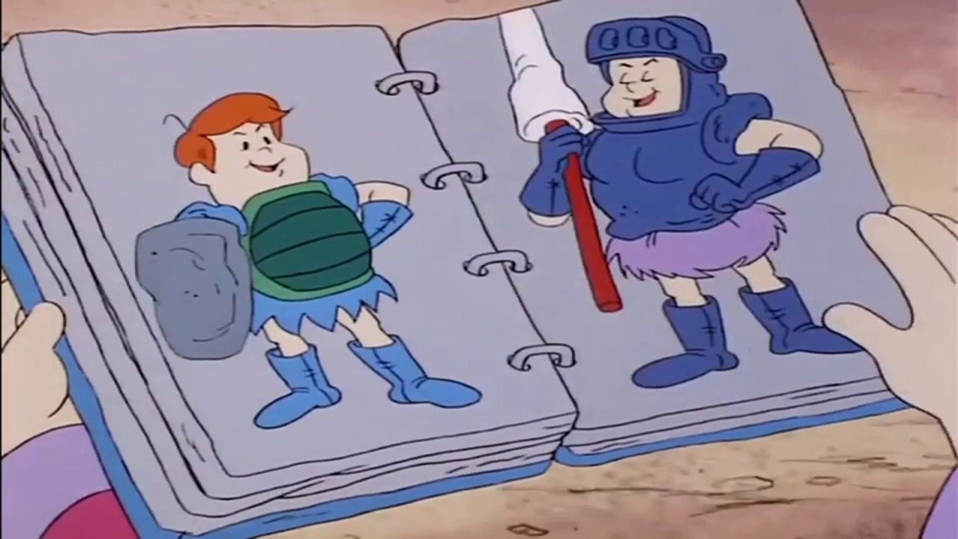 The Flintstone Kids background