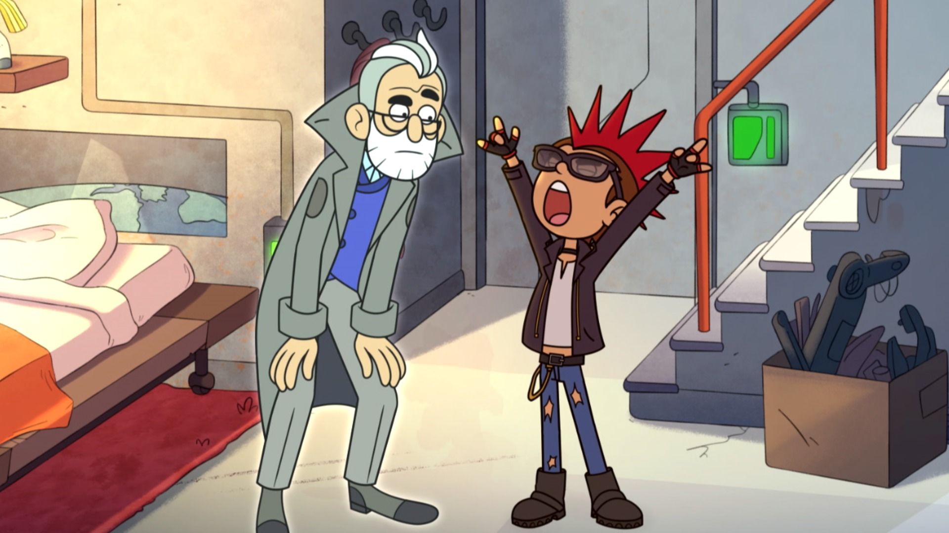 Saving Me background