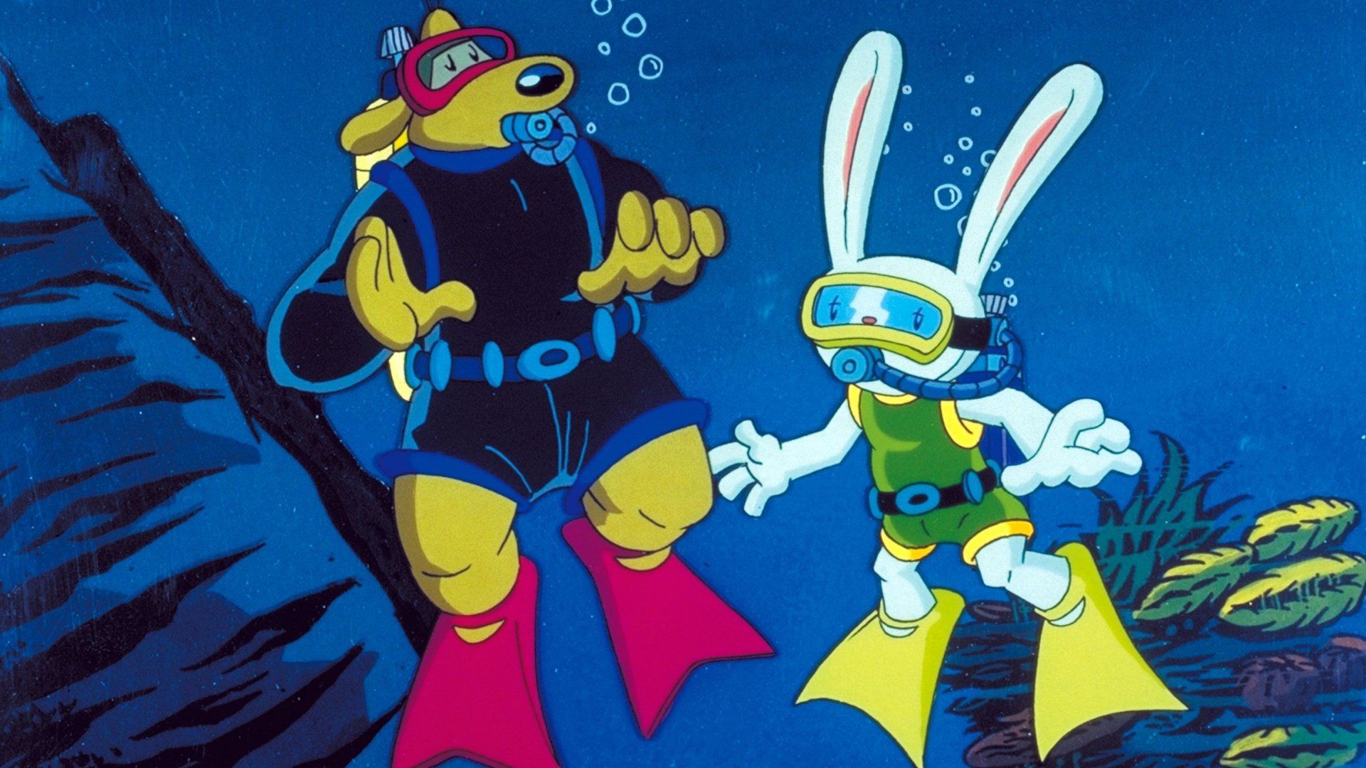 The Adventures of Sam & Max: Freelance Police background