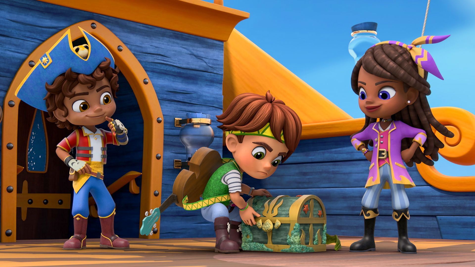 Santiago of the Seas background