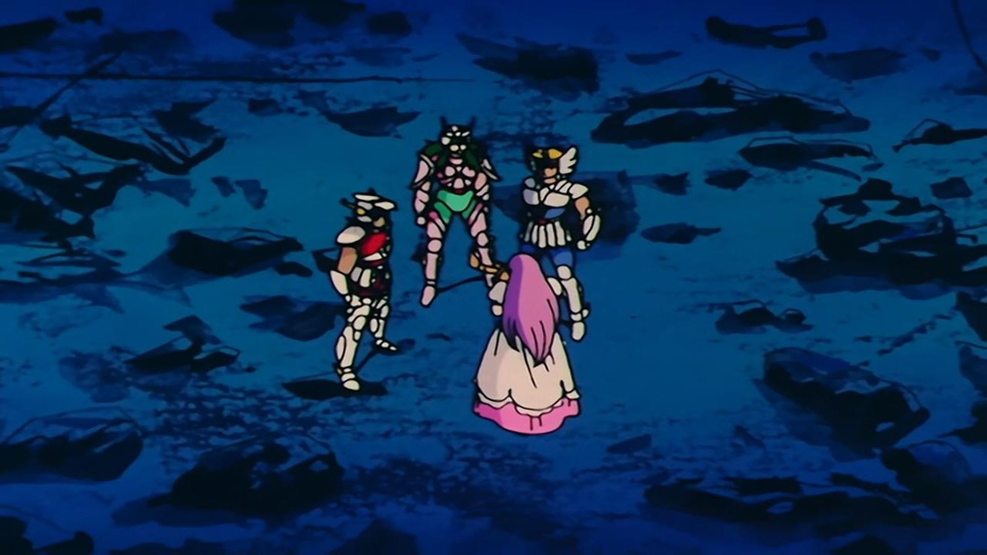 Knights of the Zodiac background