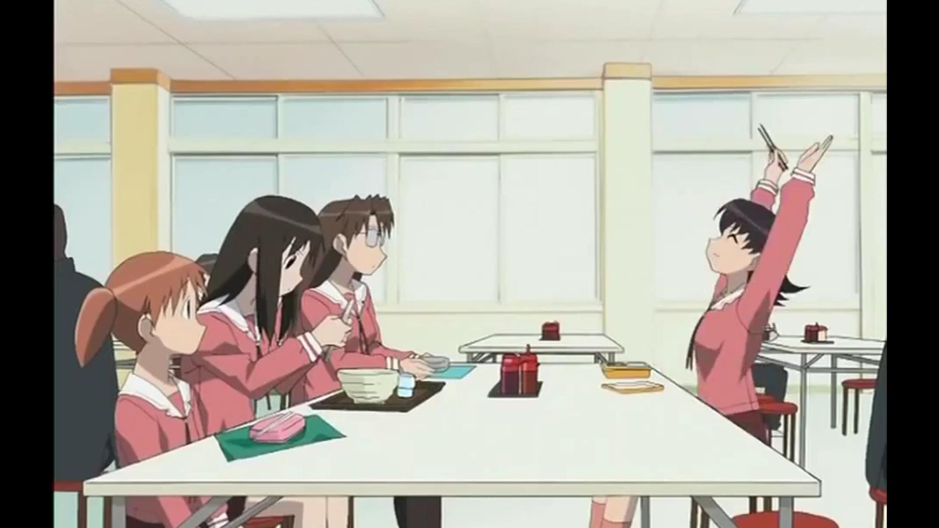 Azumanga Daioh: The Animation background