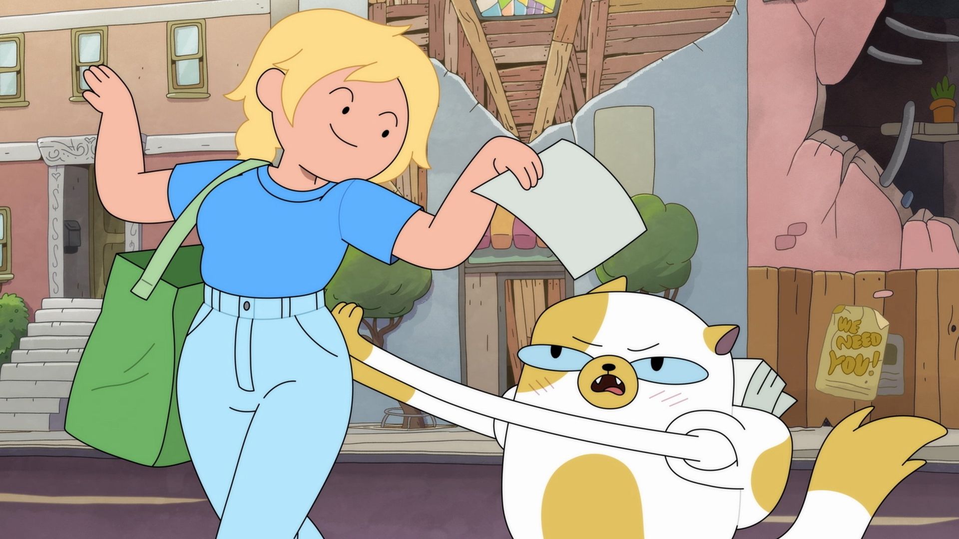 Adventure Time: Fionna & Cake background