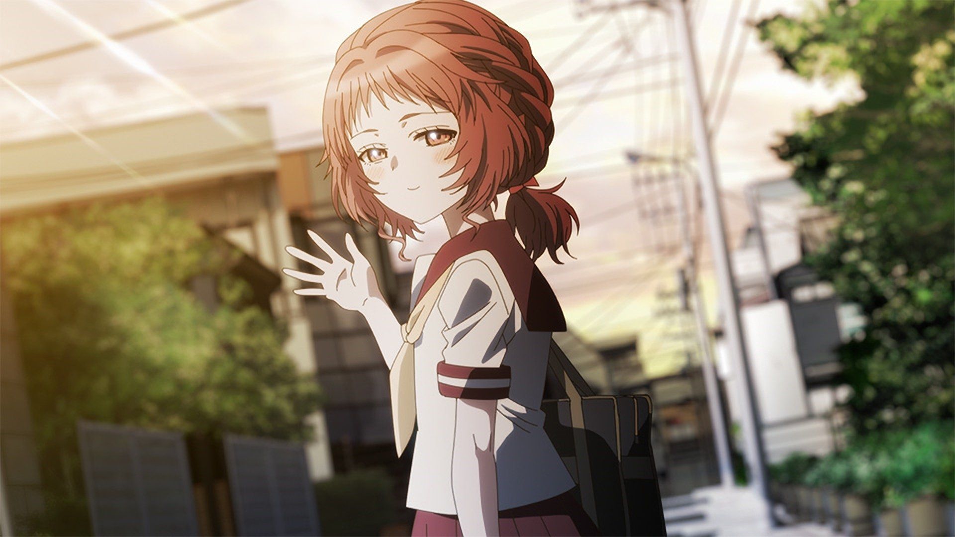 The Girl I Like Forgot Her Glasses background