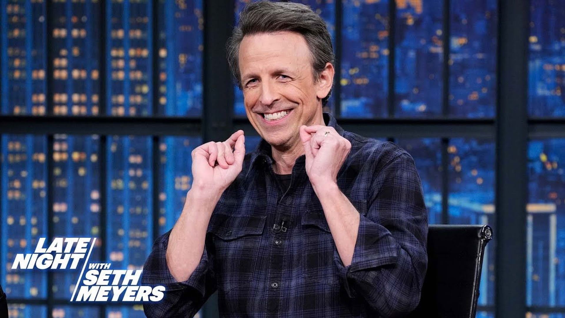 Late Night with Seth Meyers: Corrections" background