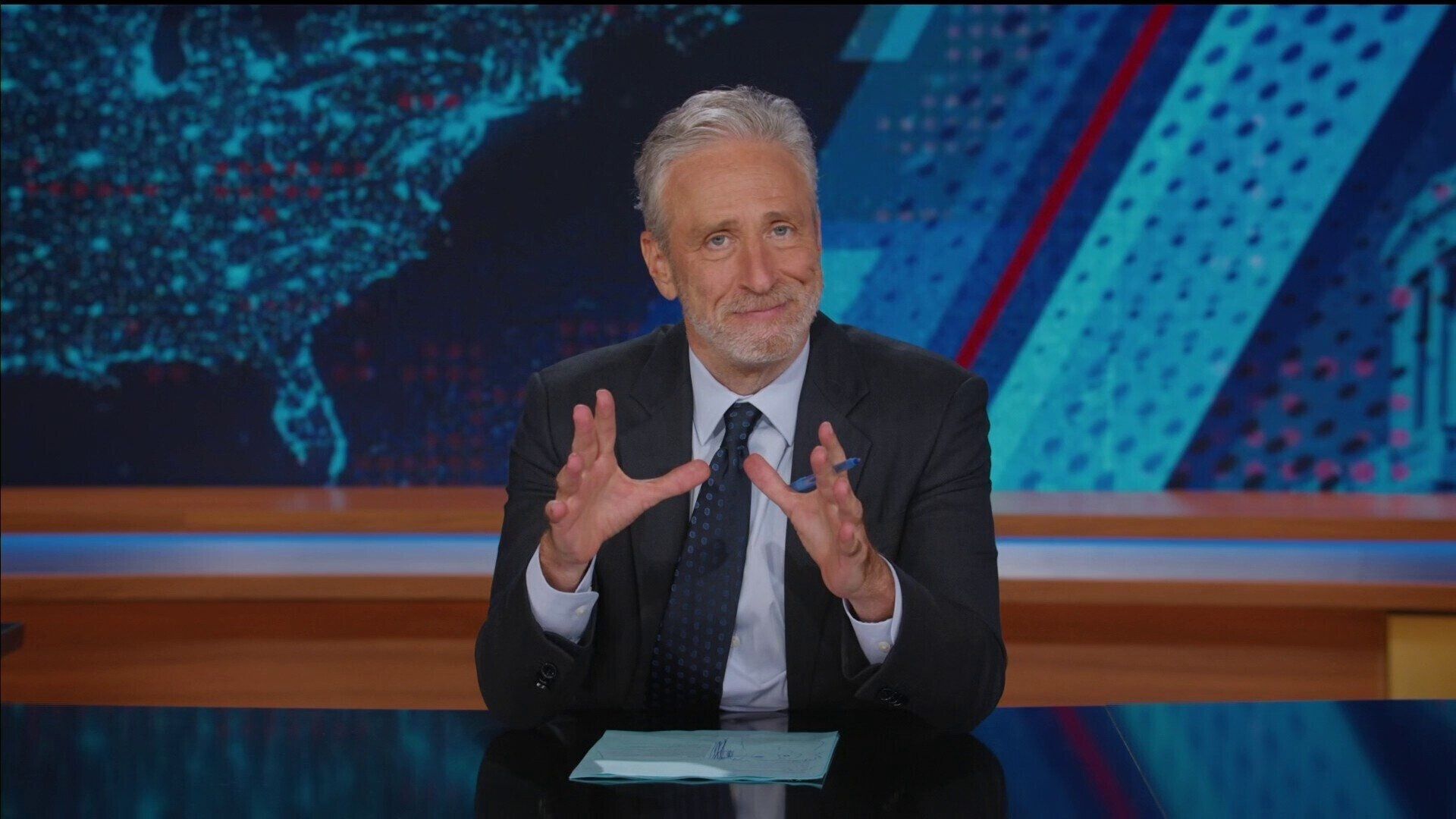 The Daily Show background