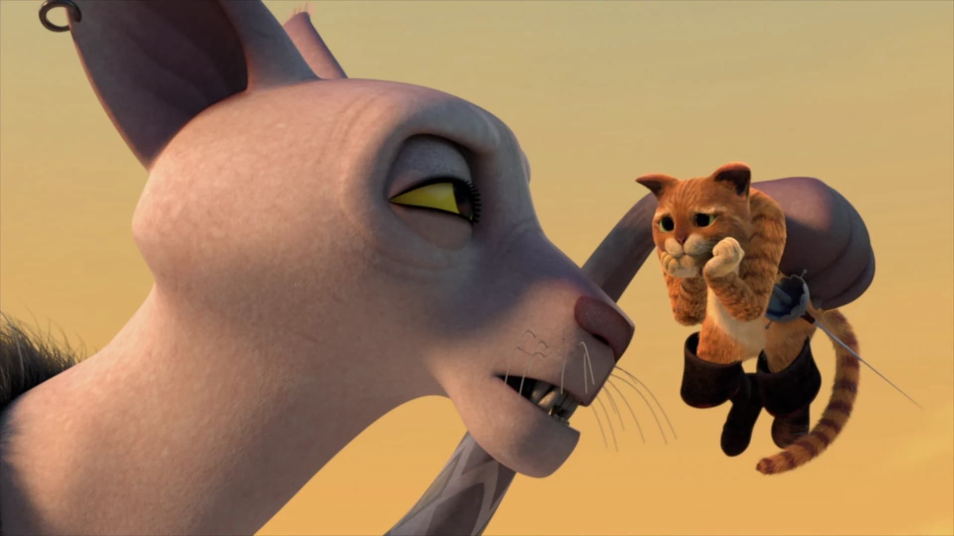 The Adventures of Puss in Boots background