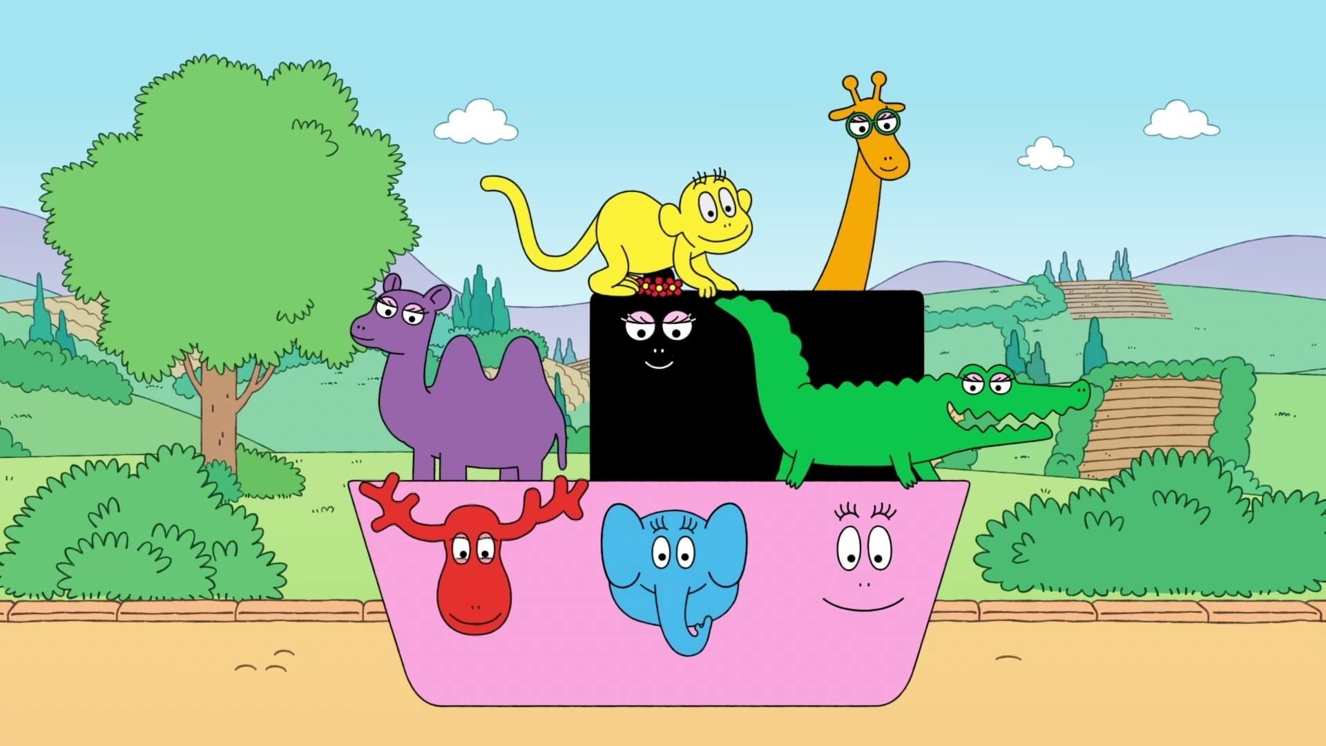 Barbapapa - One Big Happy Family background