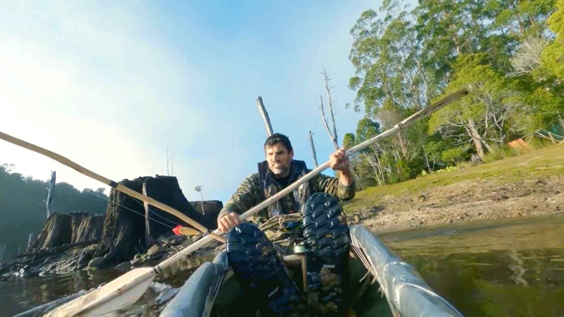 Alone Australia background