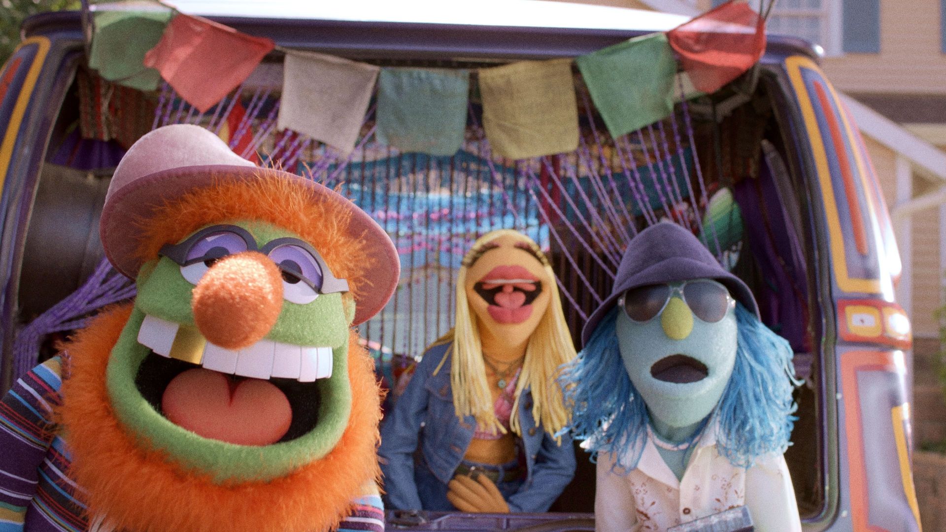 The Muppets Mayhem background