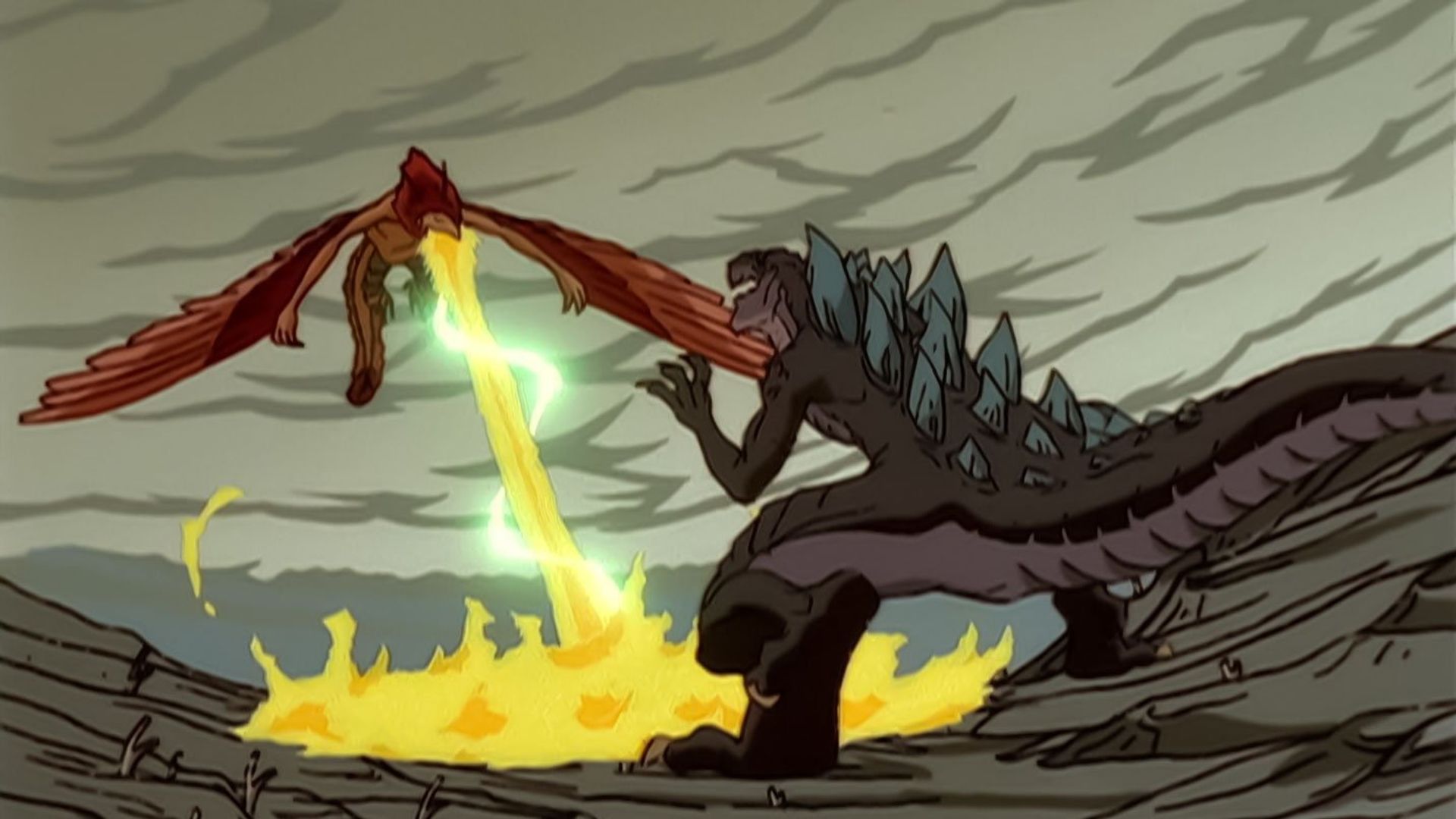 Godzilla: The Series background