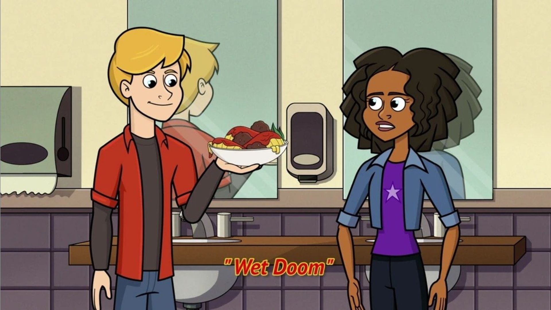 The Adventures of Kid Danger background