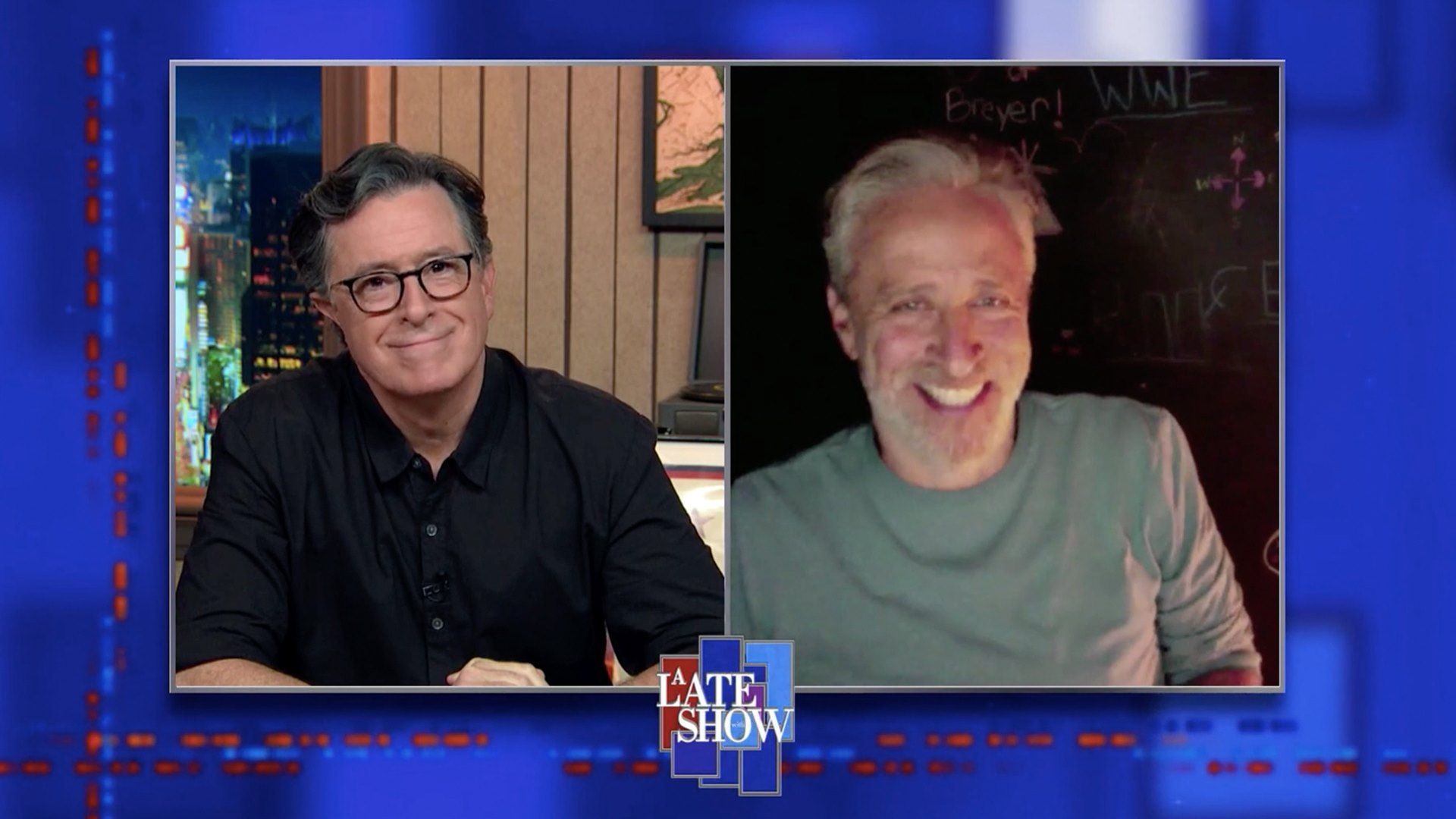 The Late Show with Stephen Colbert background