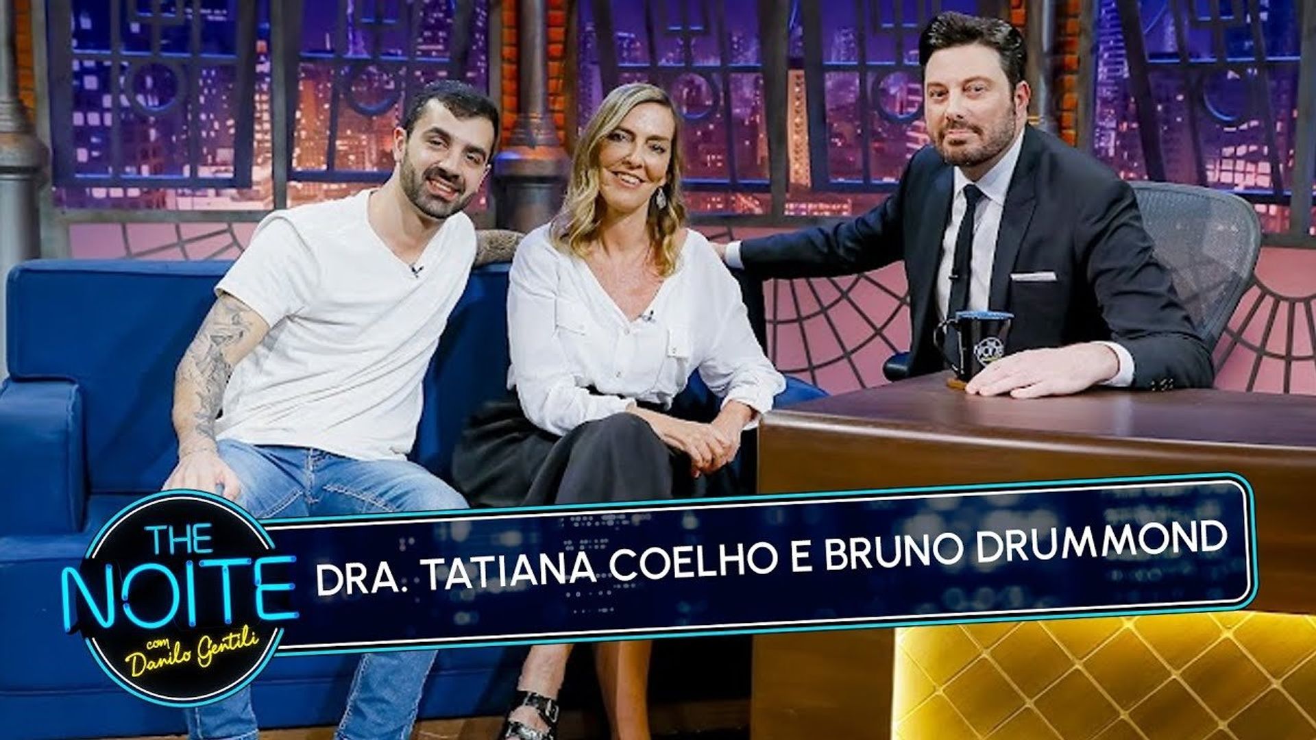 The Noite com Danilo Gentili background