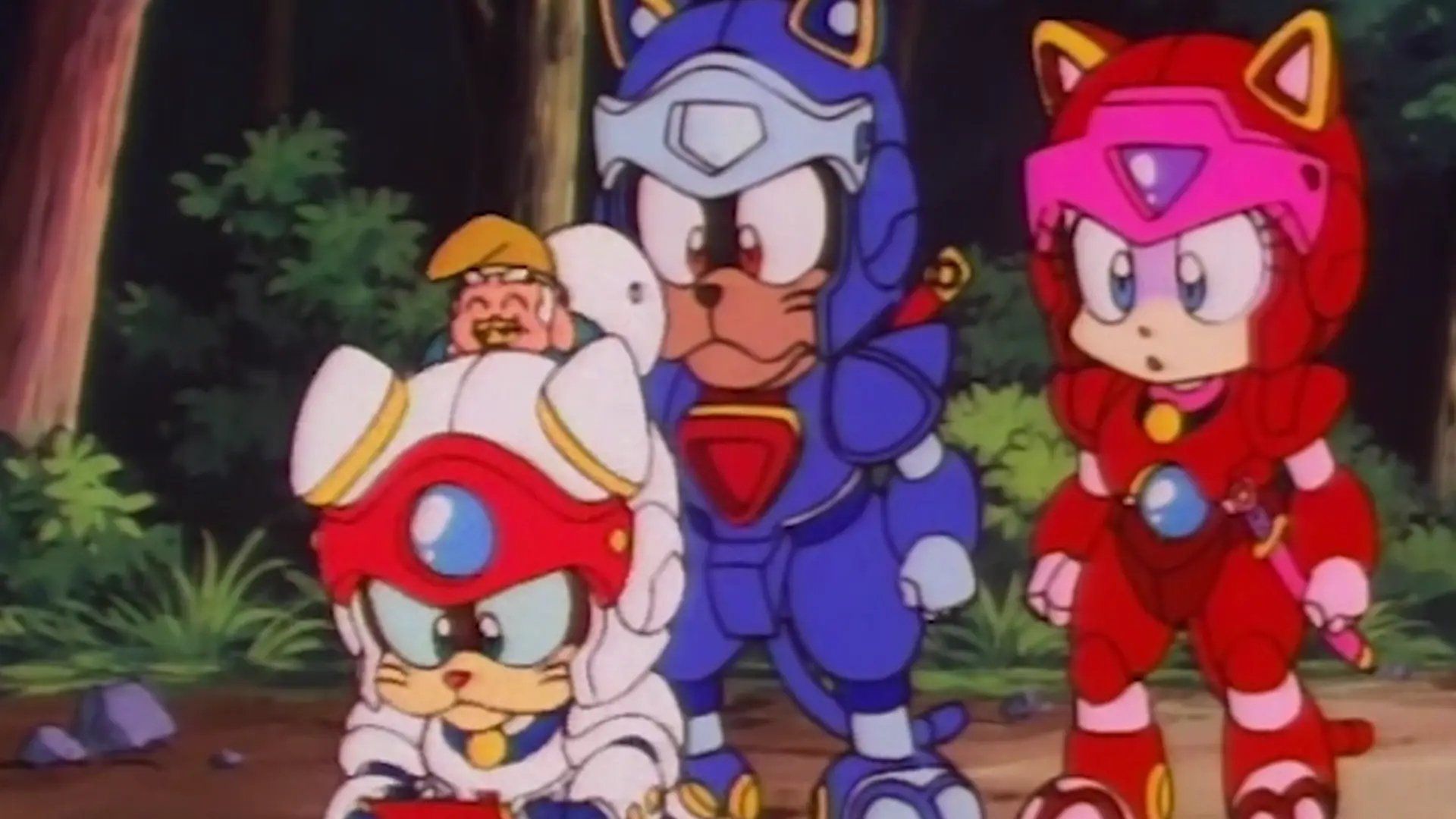 Samurai Pizza Cats background