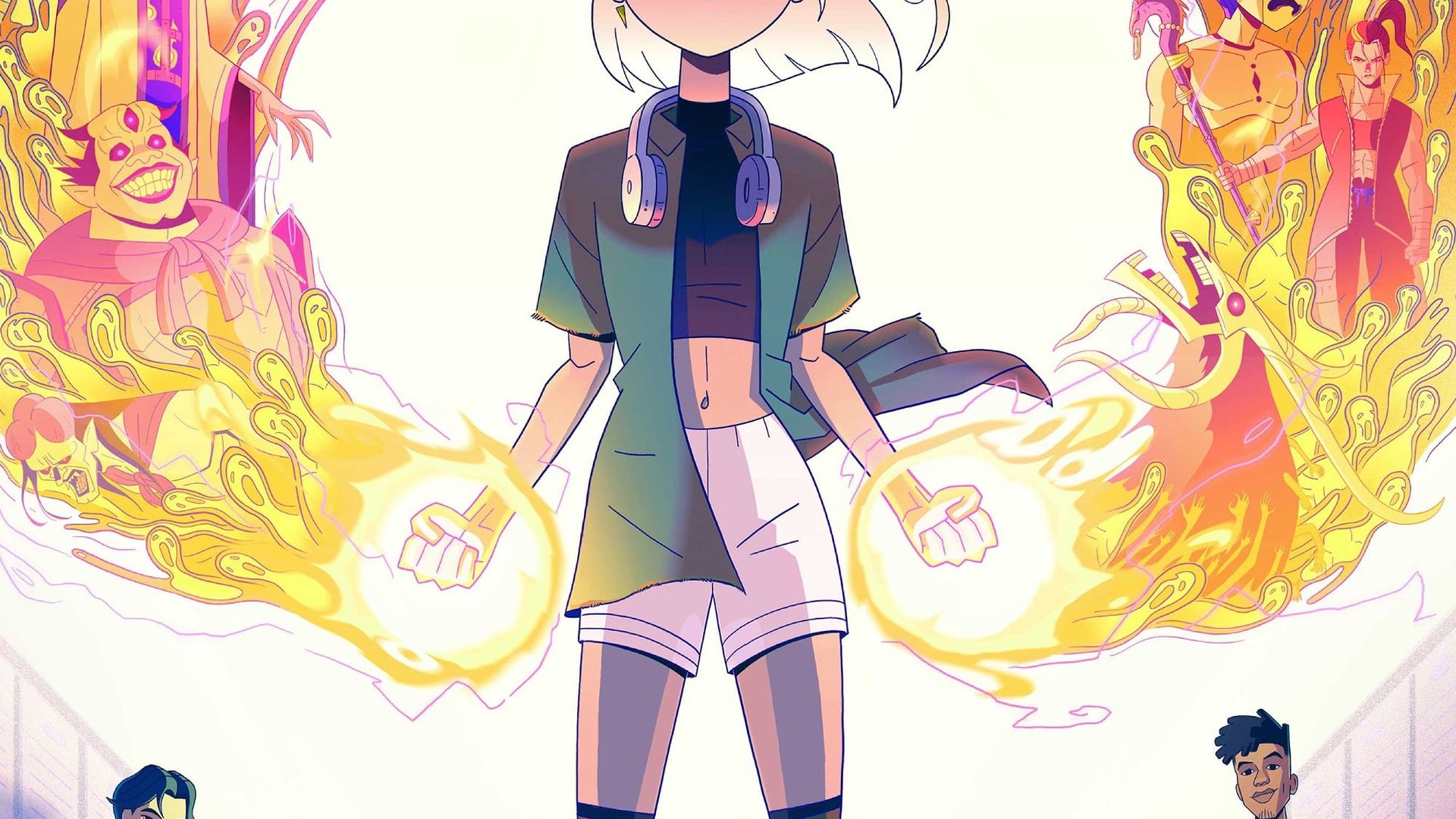 Jentry Chau vs. The Underworld background