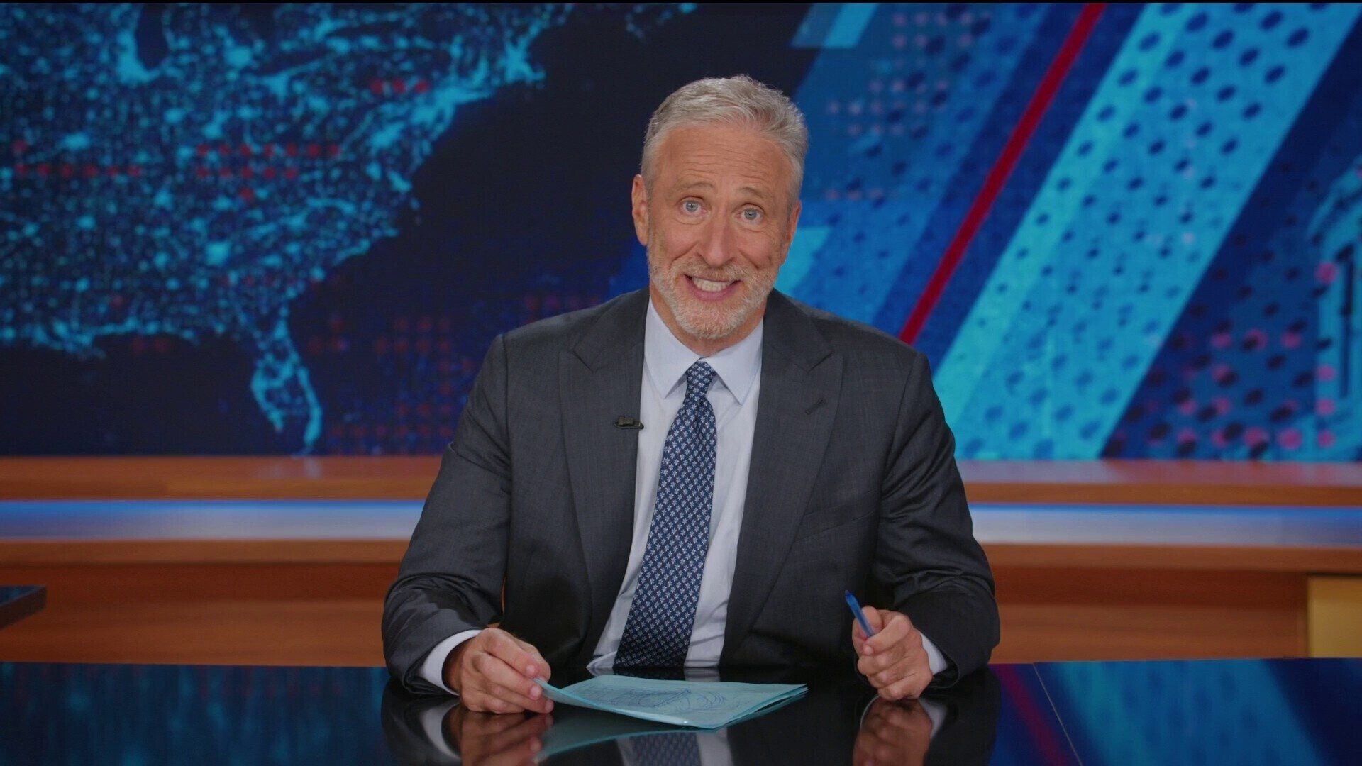The Daily Show background