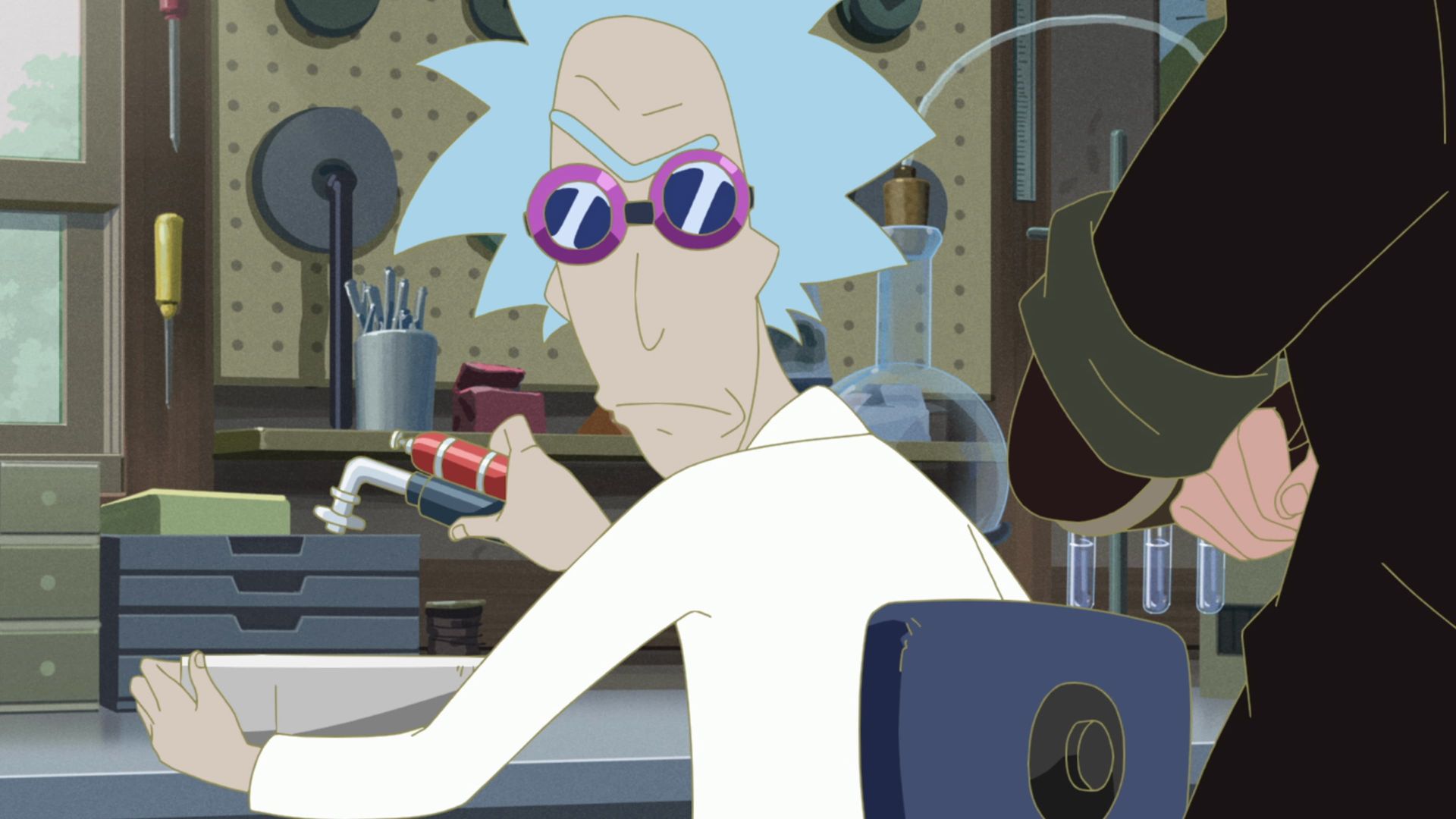 Rick and Morty: The Anime background