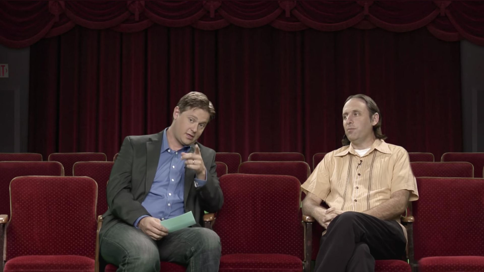 On Cinema background