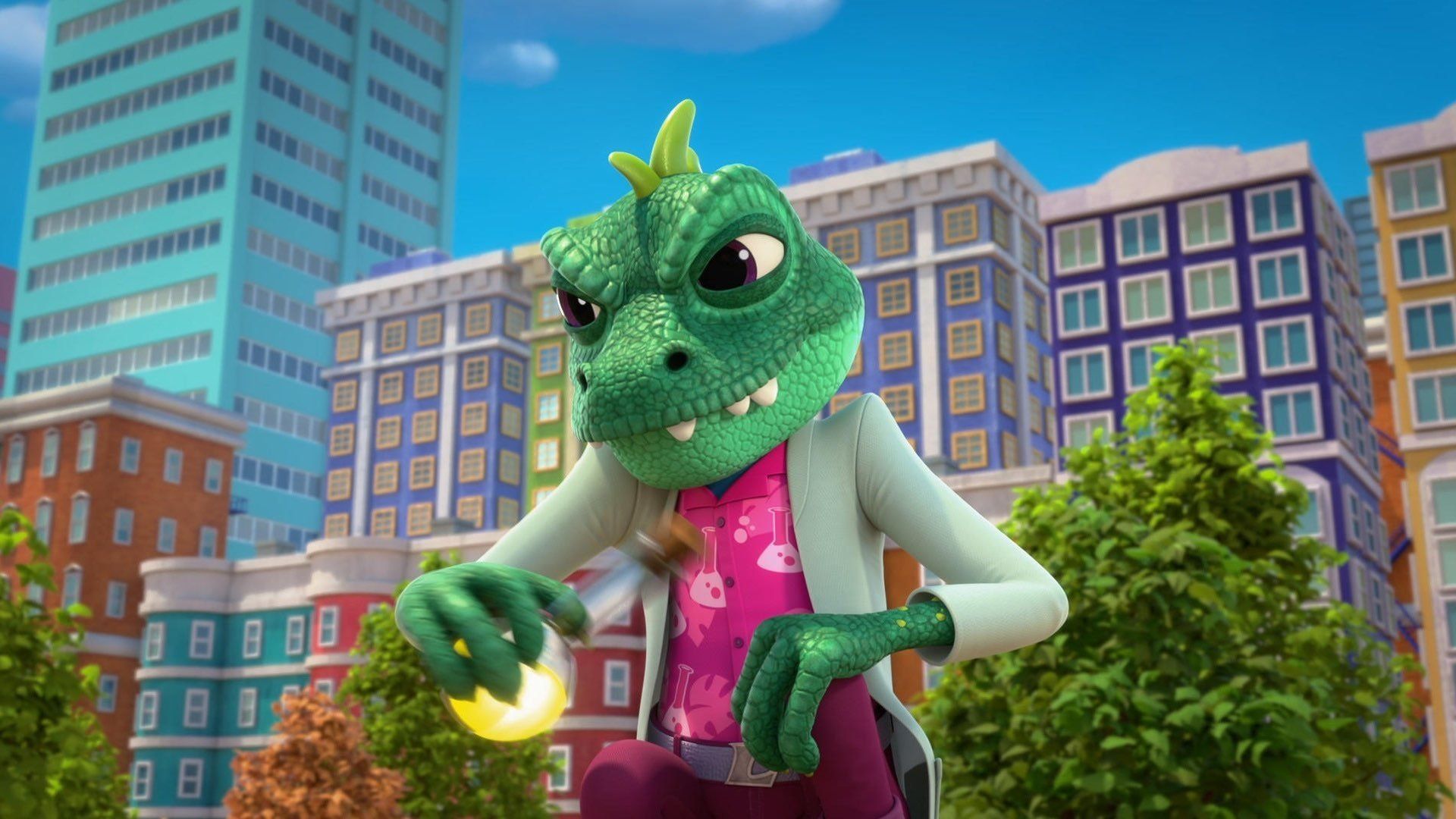 Spidey and His Amazing Friends background