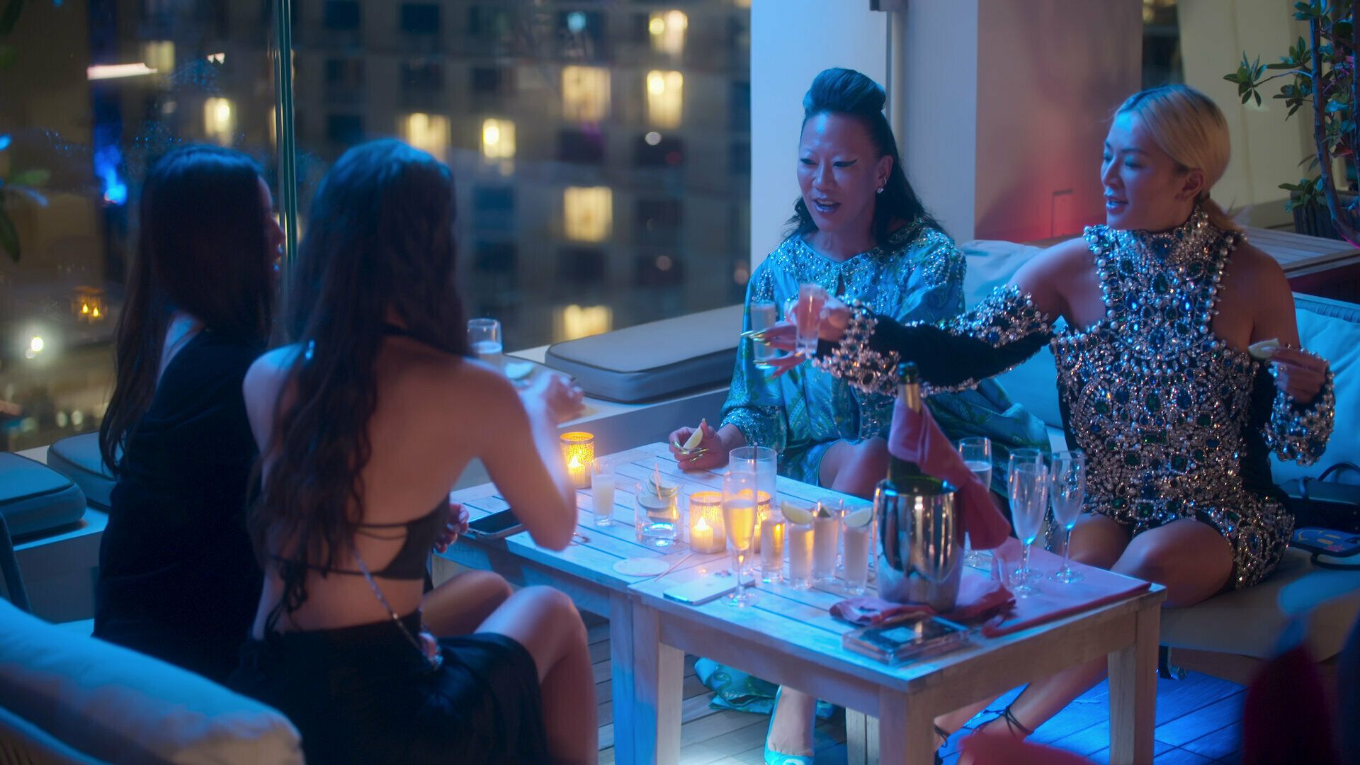 Bling Empire: New York background