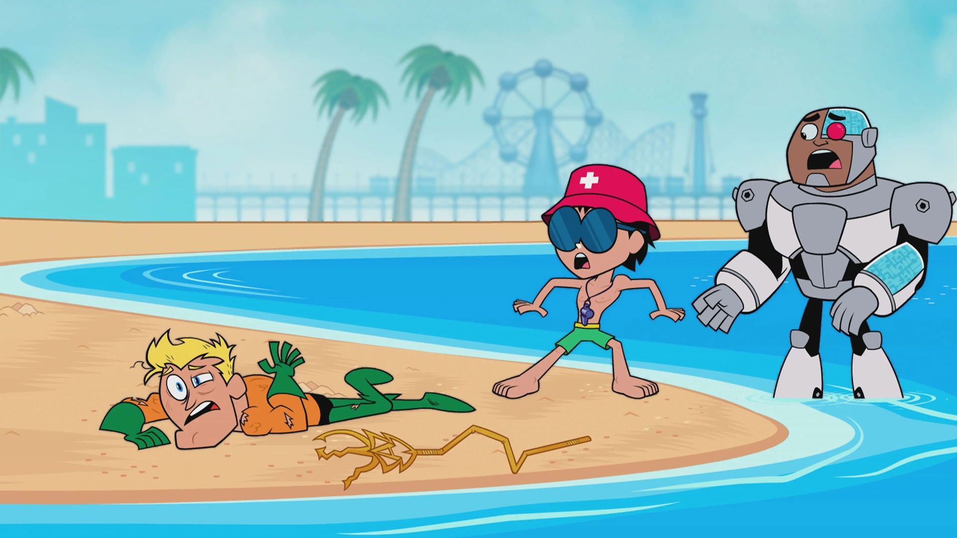 Teen Titans Go! background