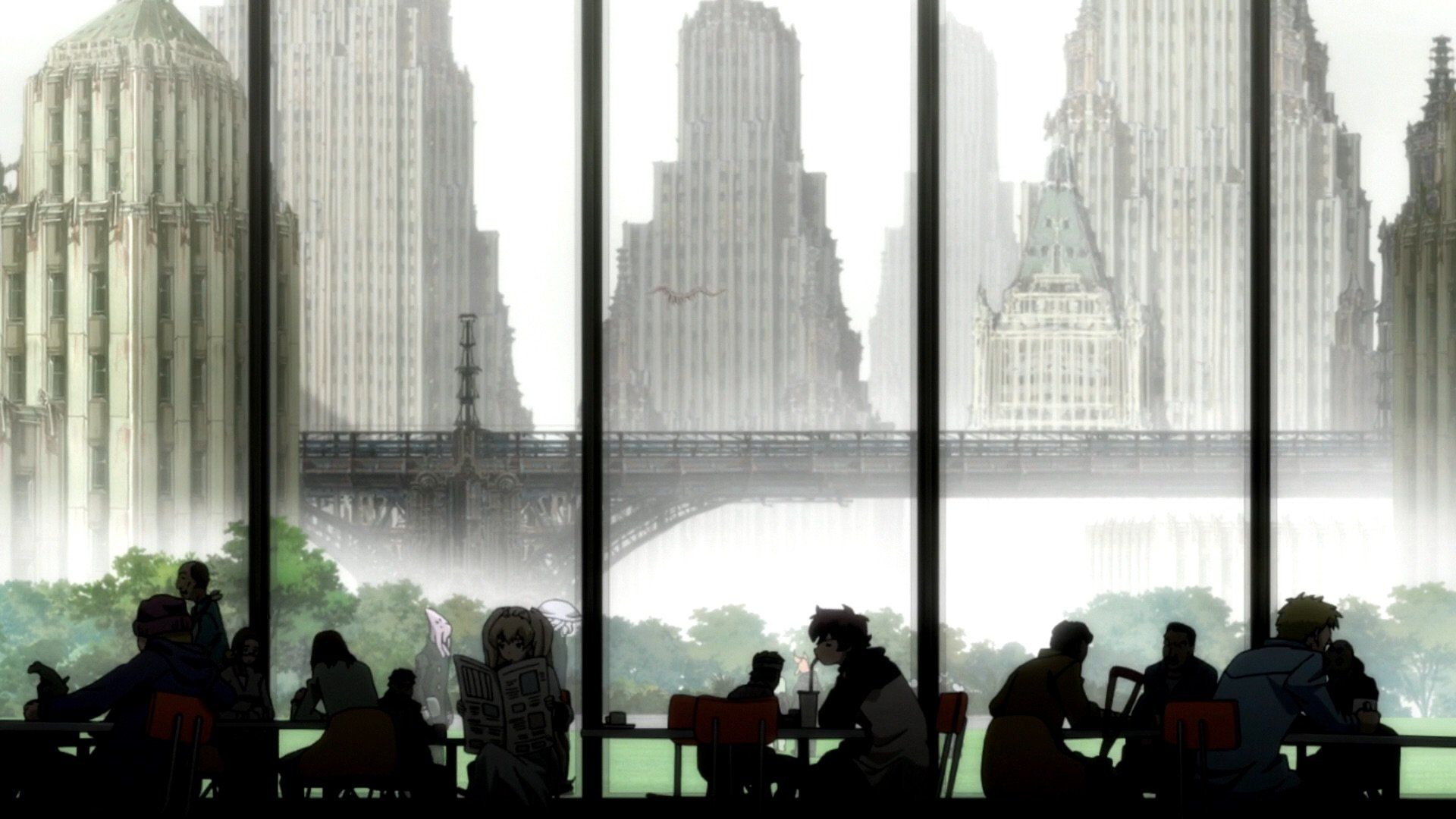 Blood Blockade Battlefront background