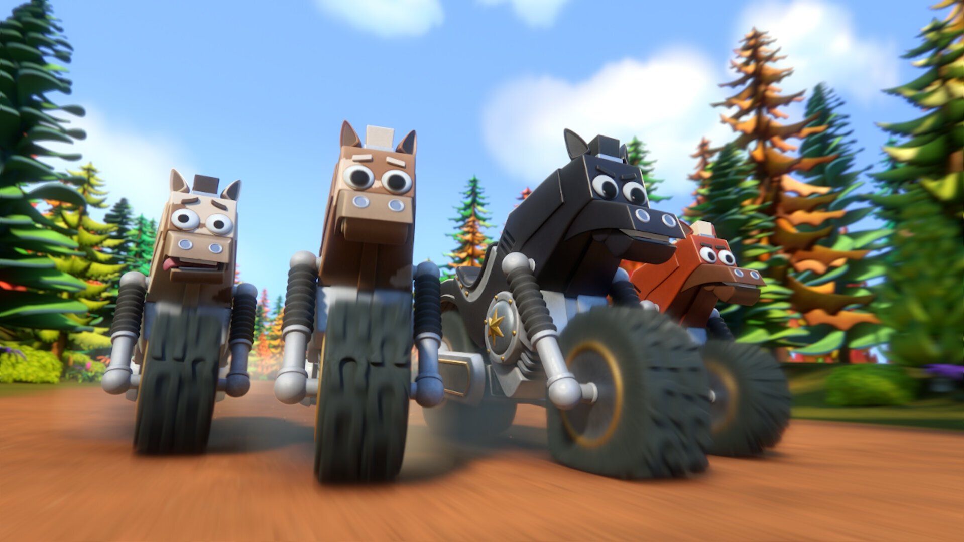 Mighty MonsterWheelies background