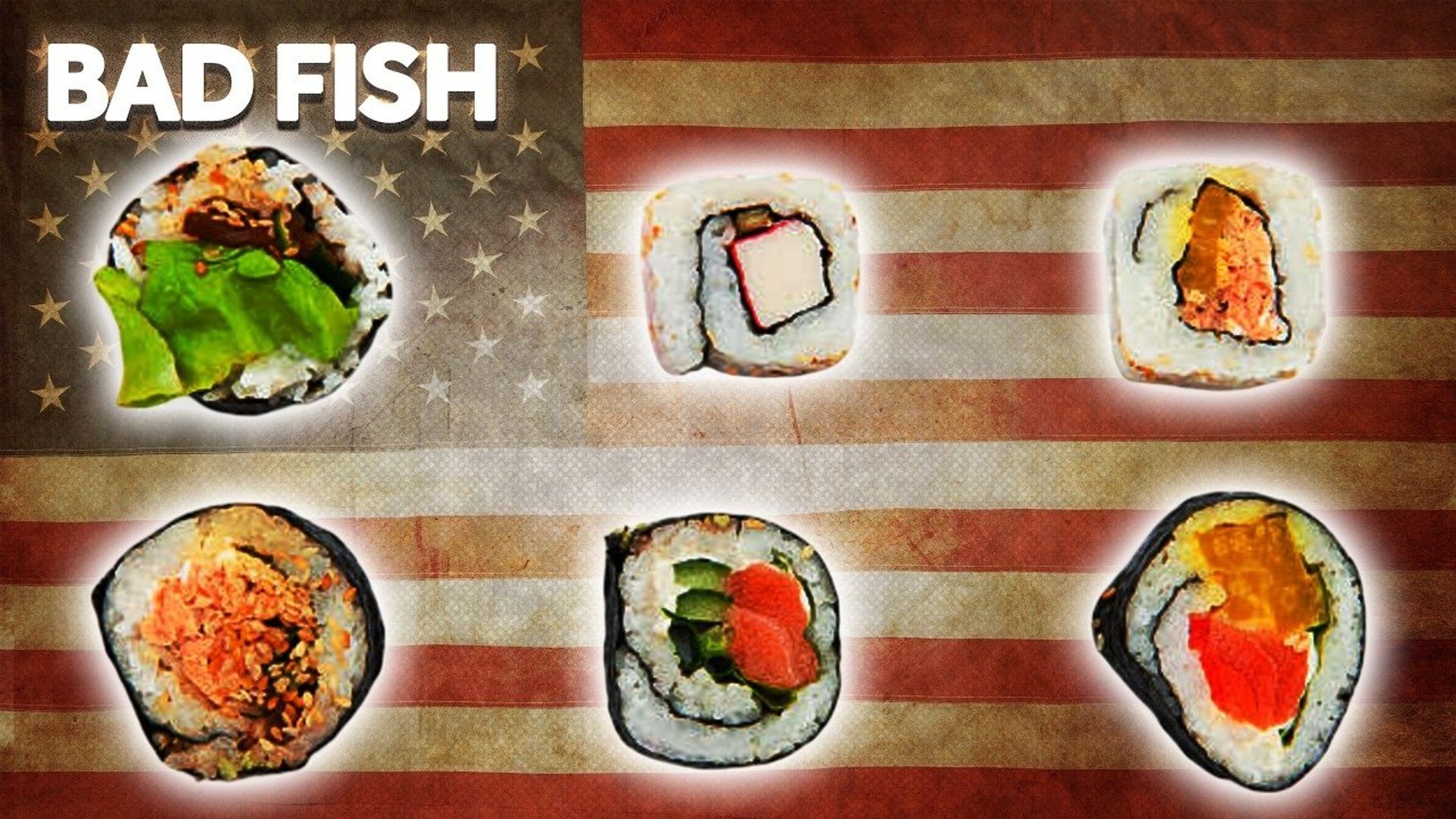 Weird History Food background