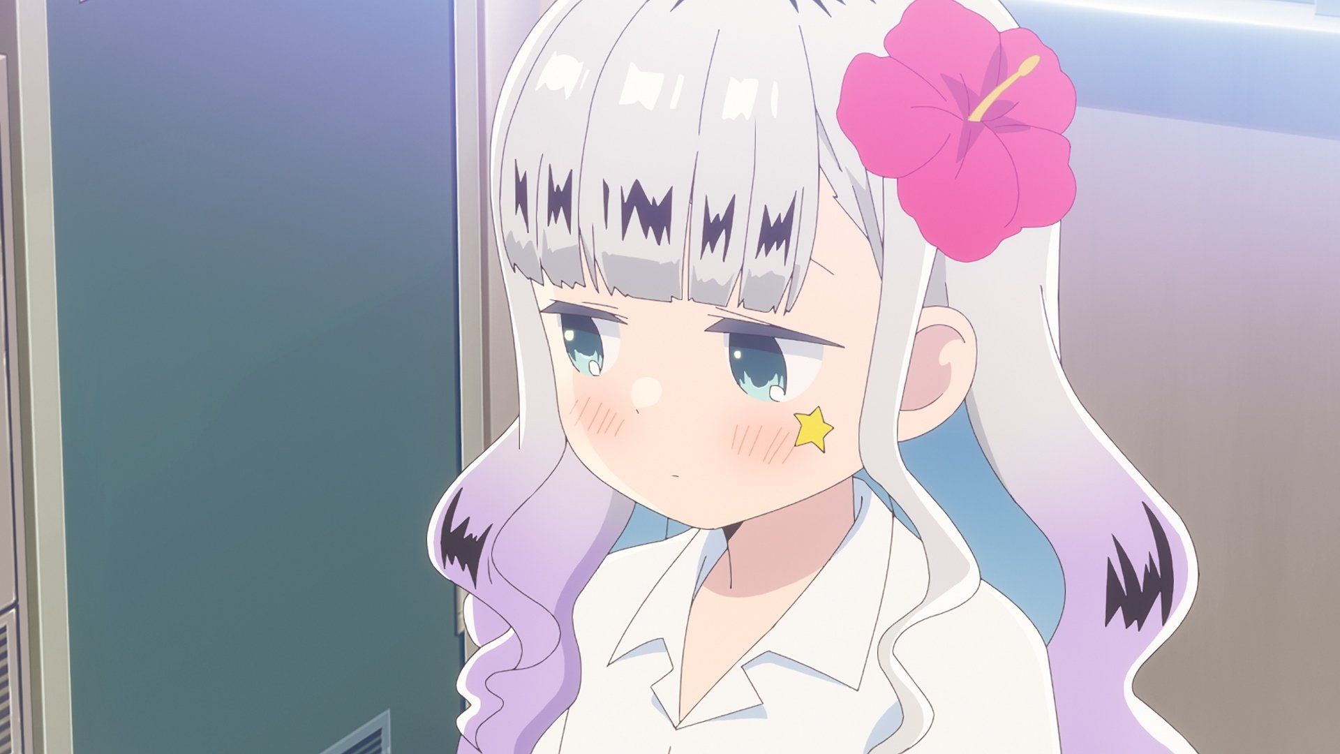 Aharen-san wa hakarenai background