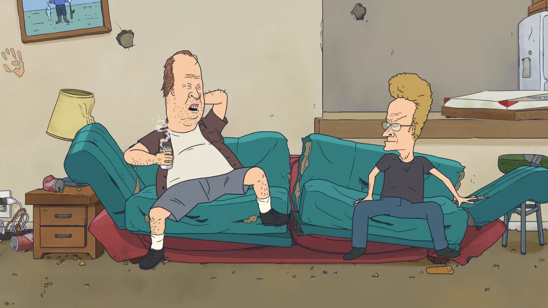 Beavis and Butt-Head background