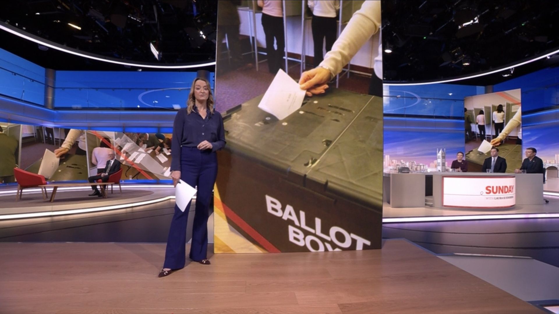 Sunday with Laura Kuenssberg background