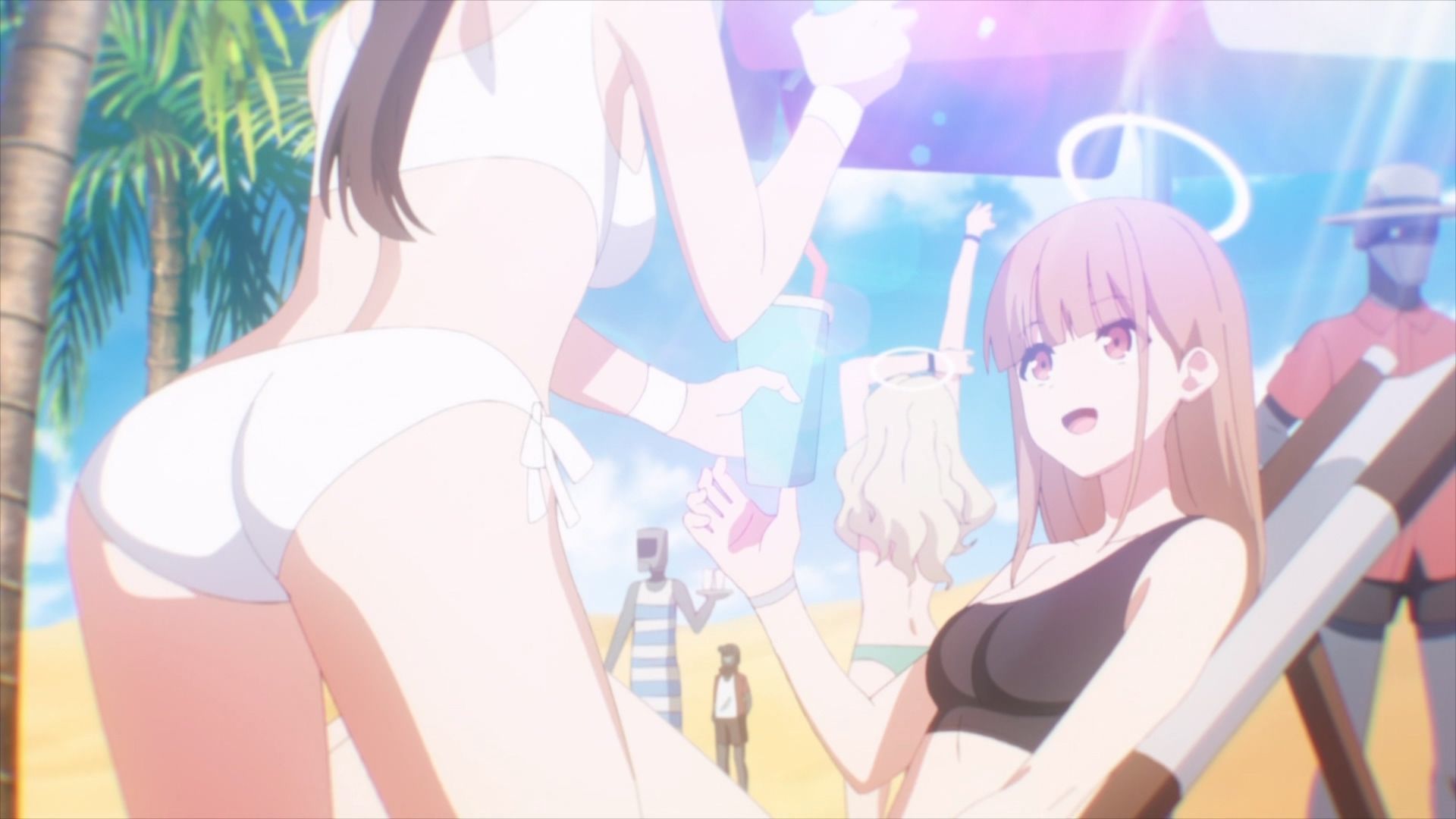 Blue Archive: The Animation background