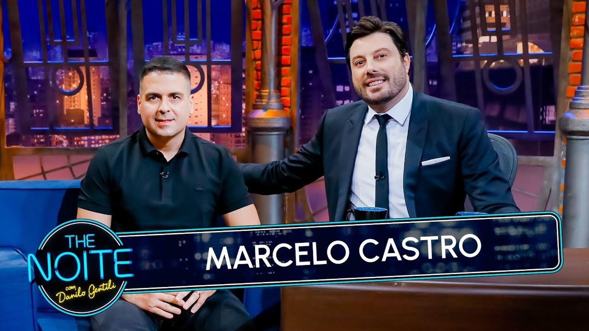 The Noite com Danilo Gentili background