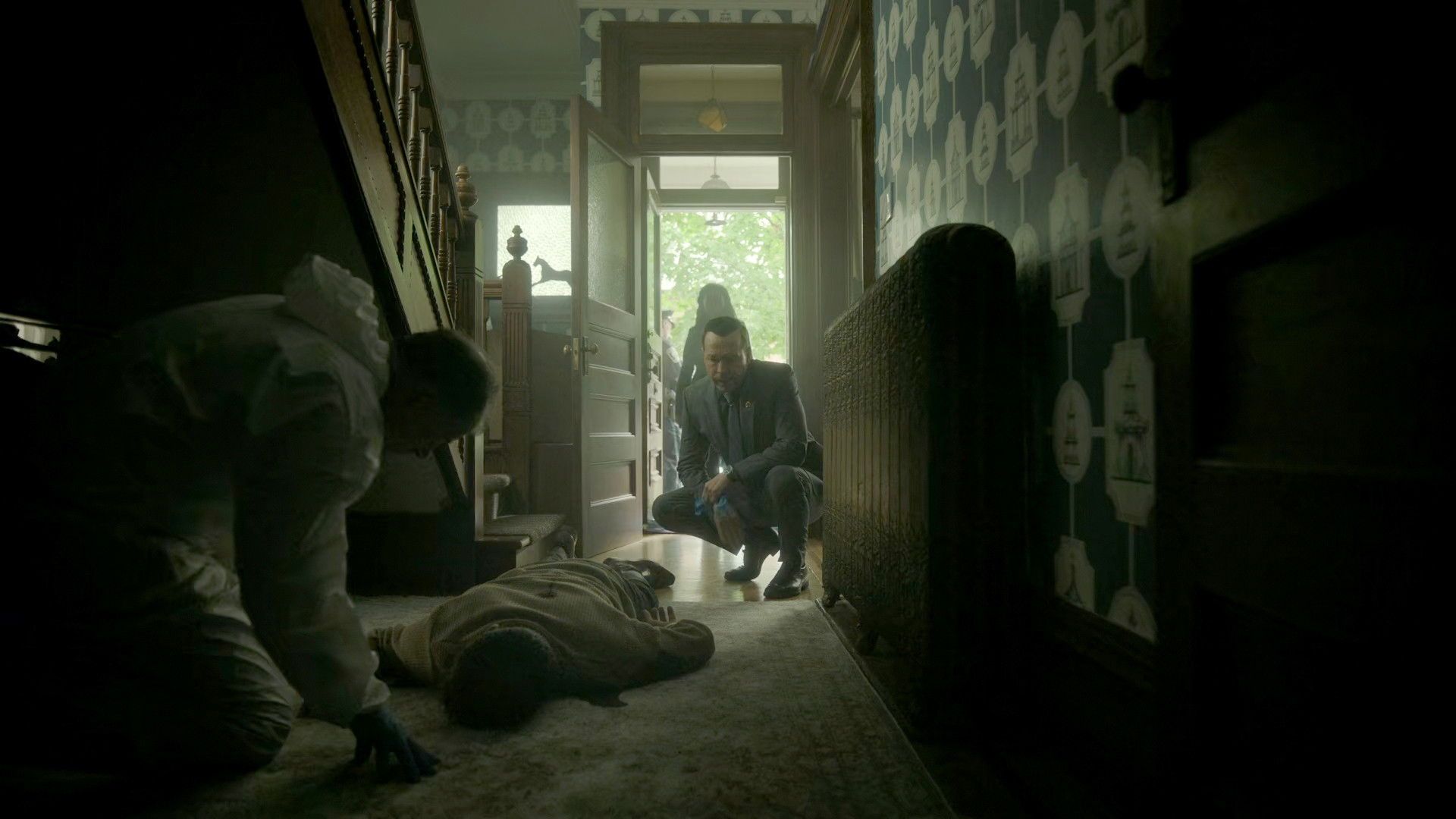 Boston Blue background