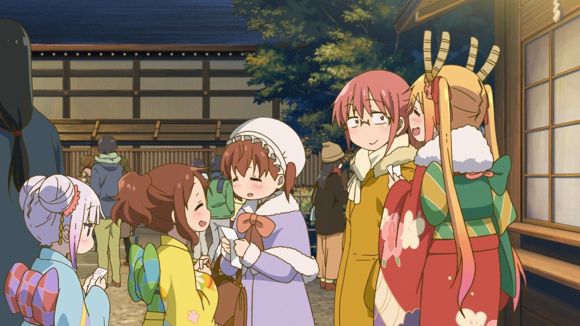 Miss Kobayashi's Dragon Maid background