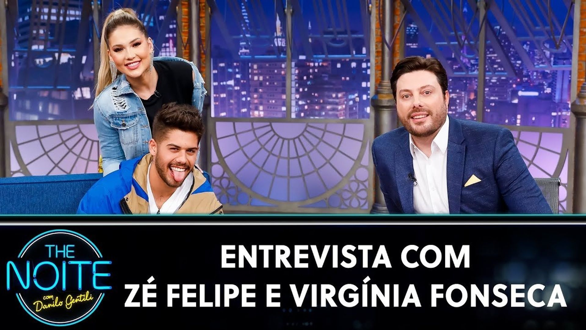 The Noite com Danilo Gentili background