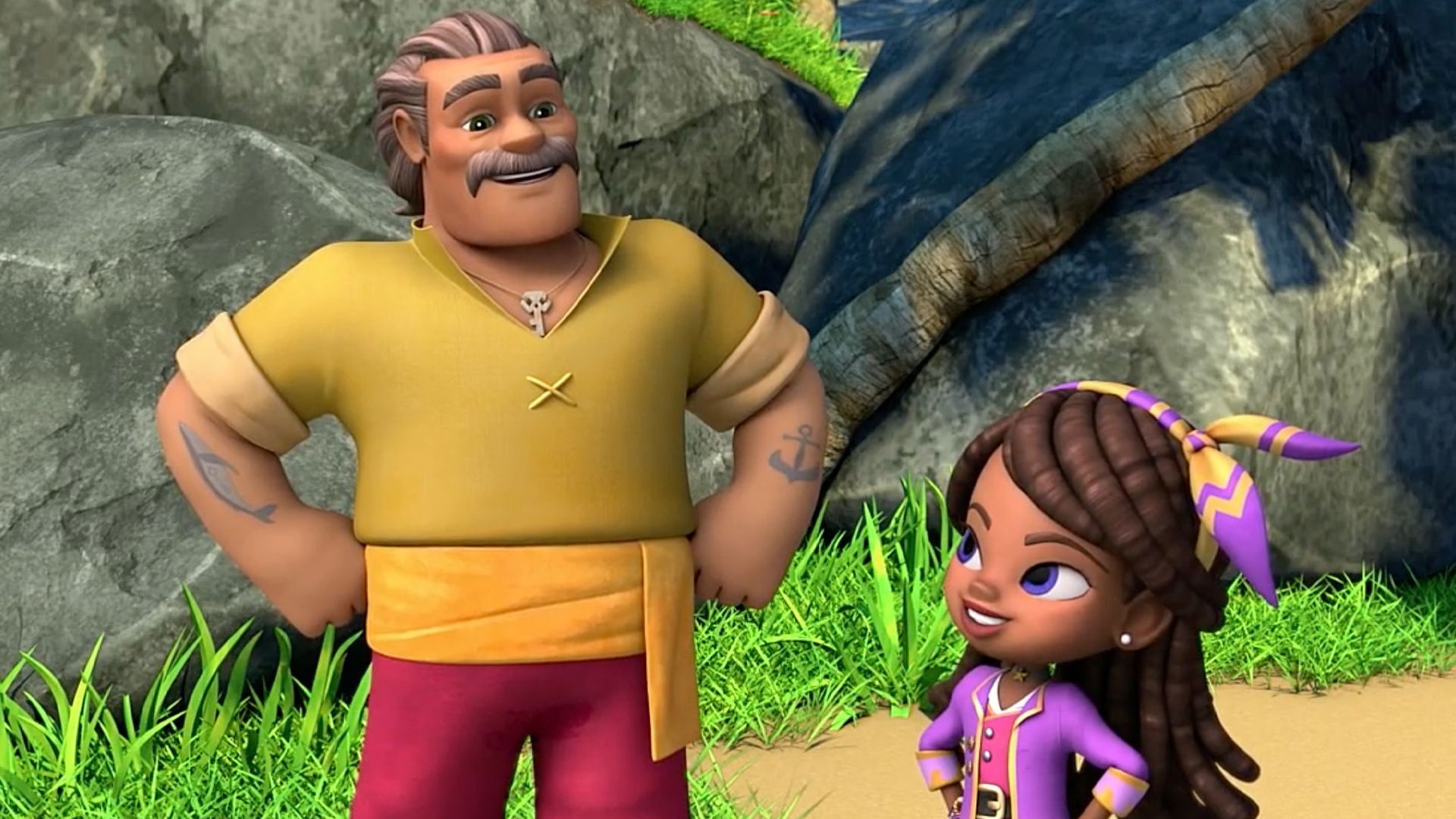 Santiago of the Seas background