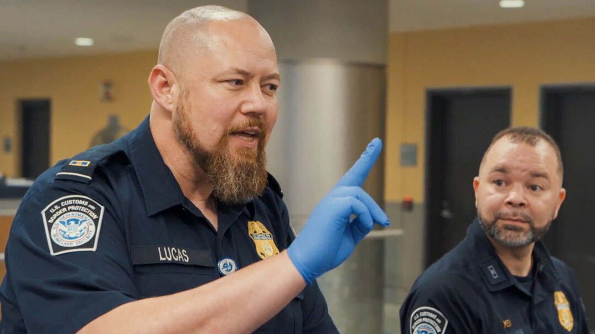 Contraband: Seized at the Airport background