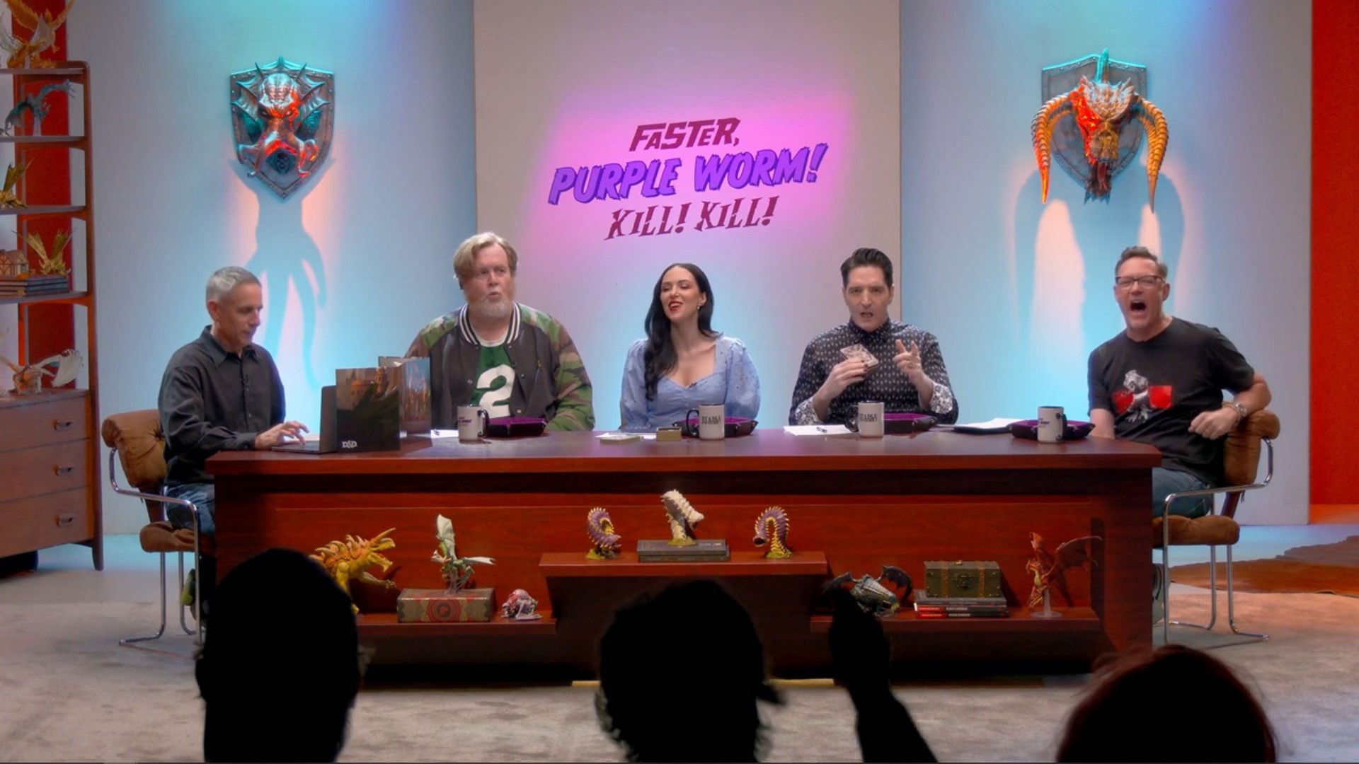 Faster, Purple Worm! Kill! Kill! background