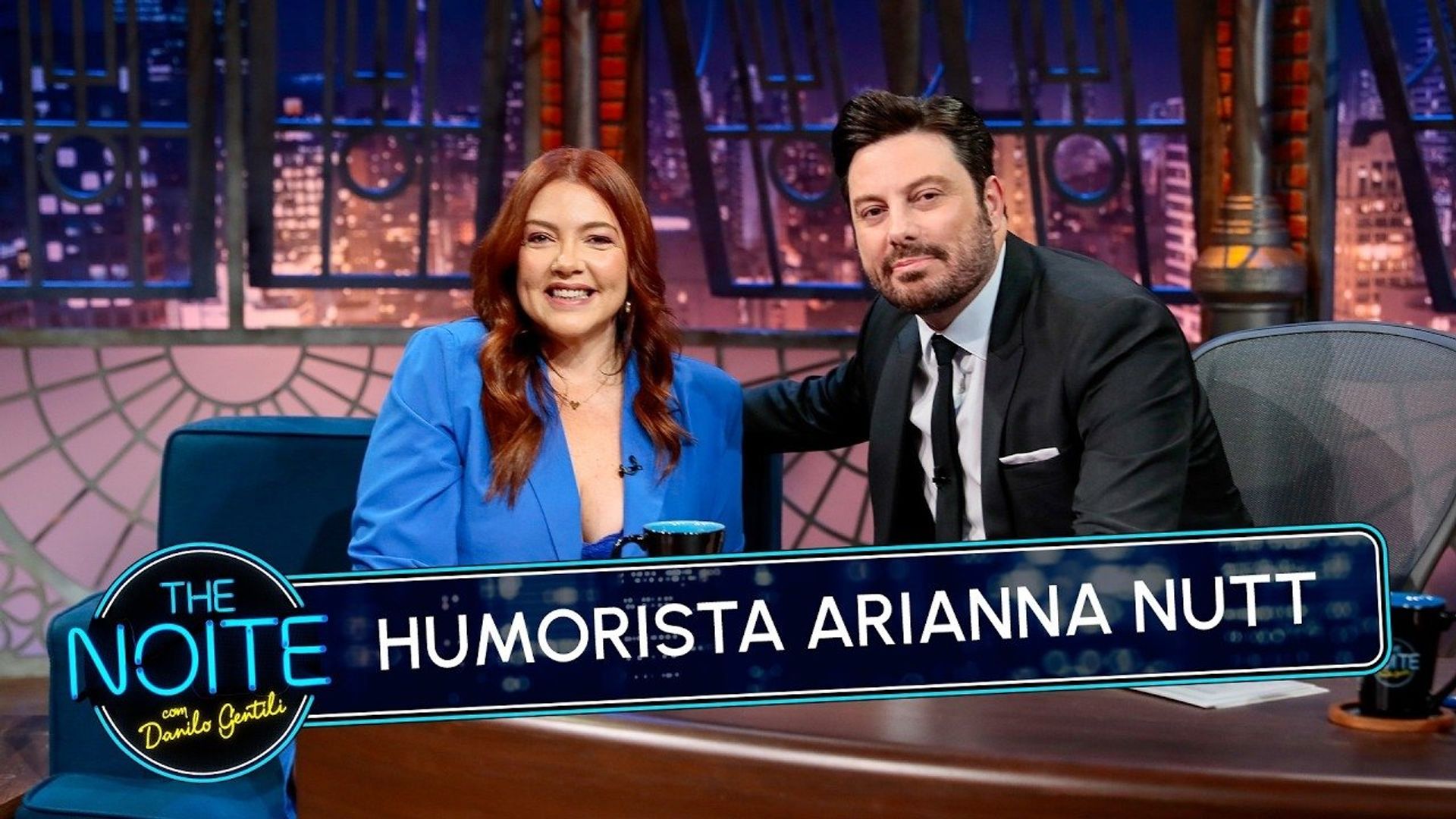 The Noite com Danilo Gentili background