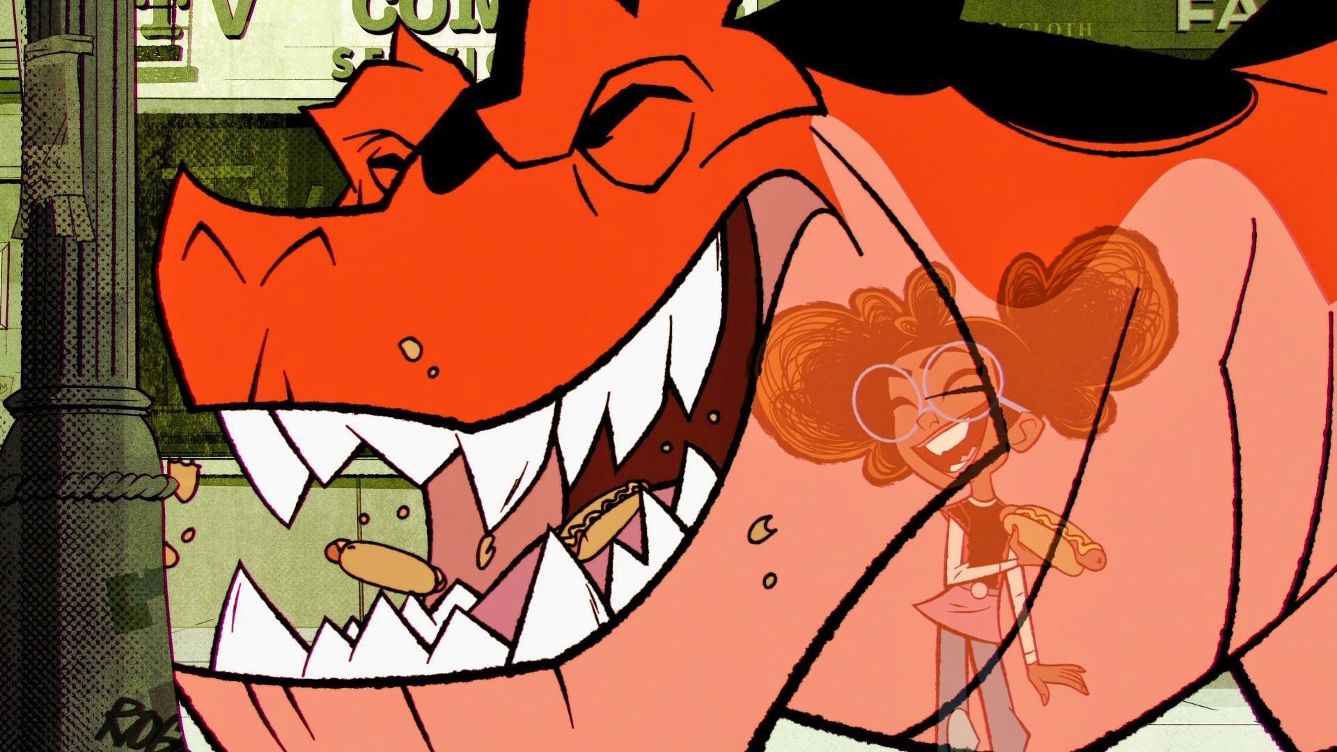 Marvel's Moon Girl and Devil Dinosaur background