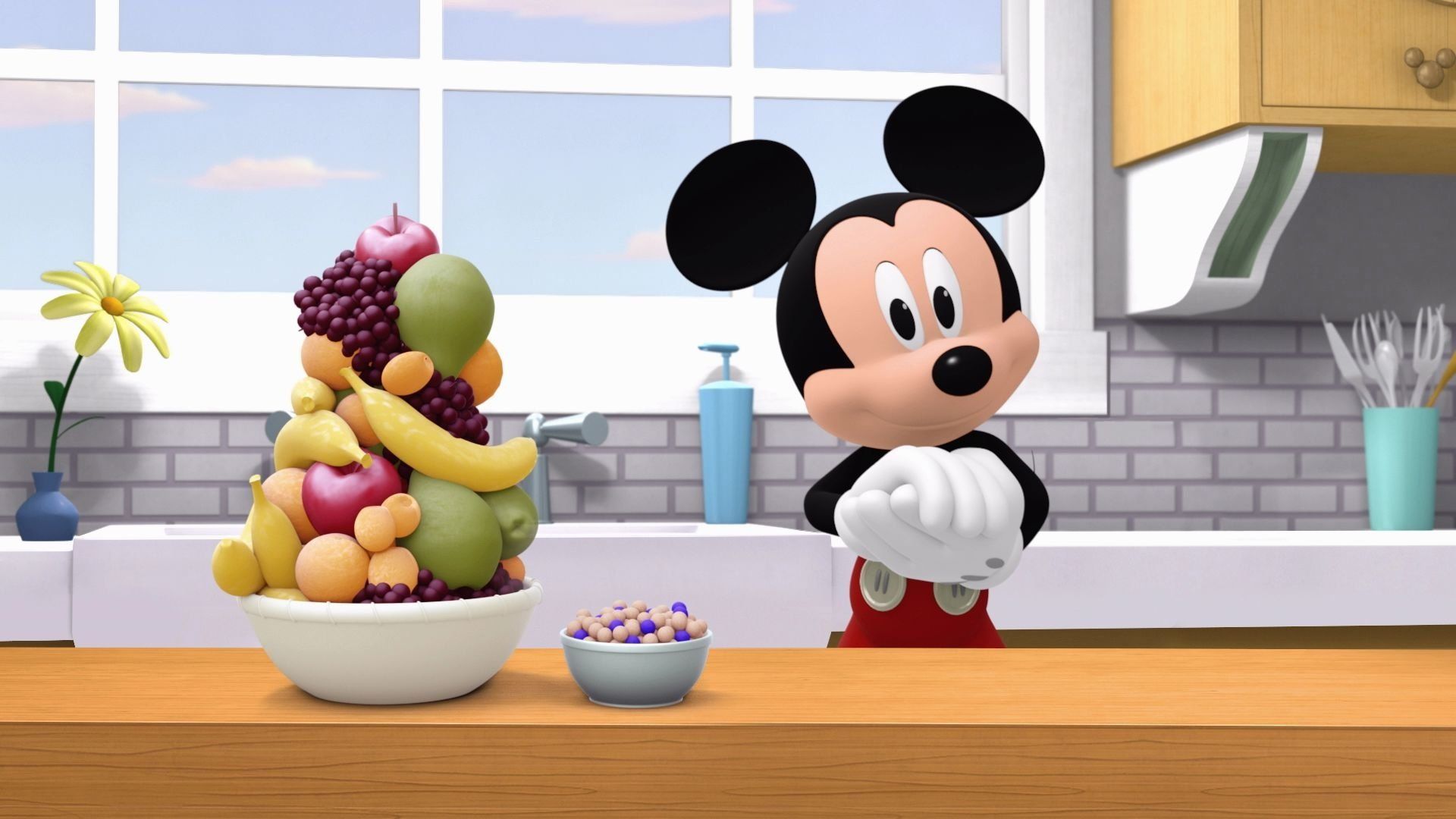 Me & Mickey background