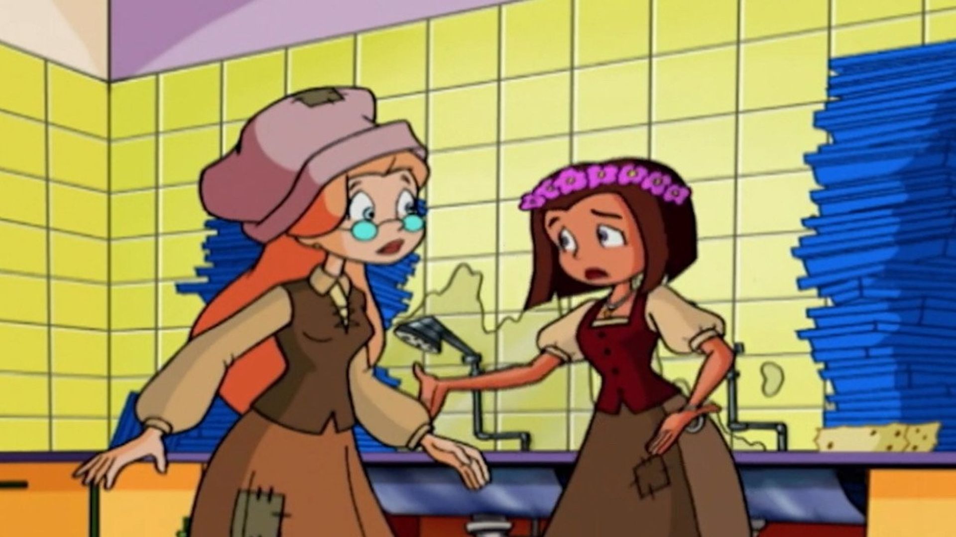 Sabrina: The Animated Series background