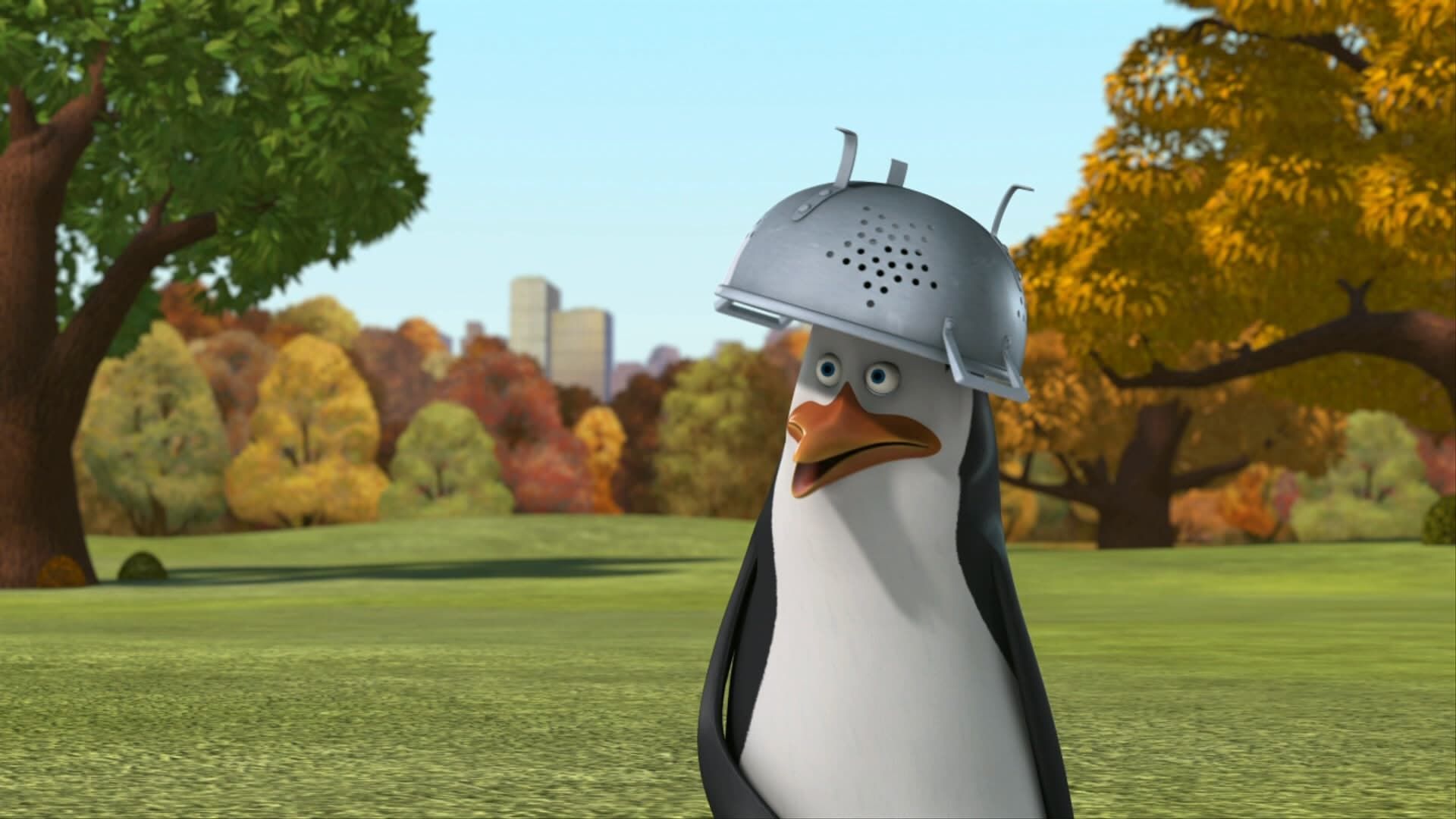 The Penguins of Madagascar background