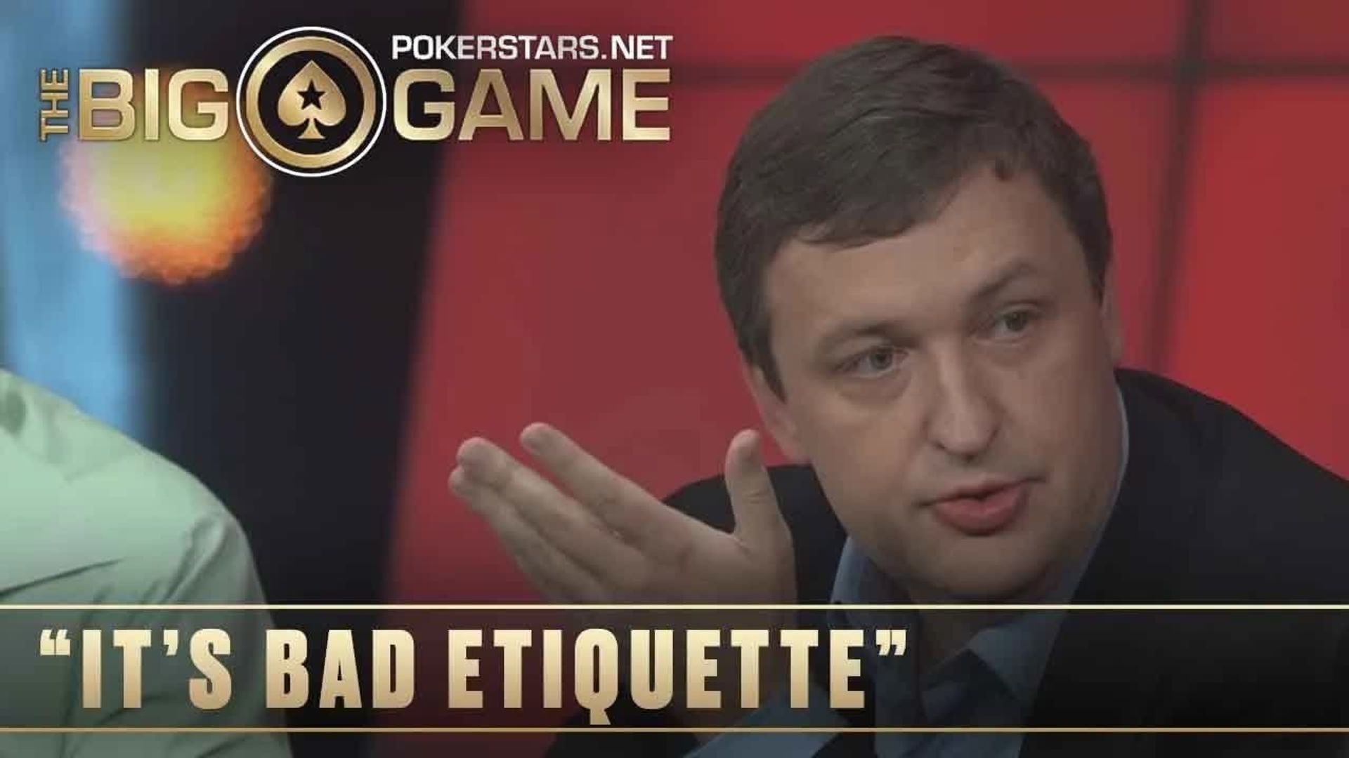 The PokerStars.Net Big Game background